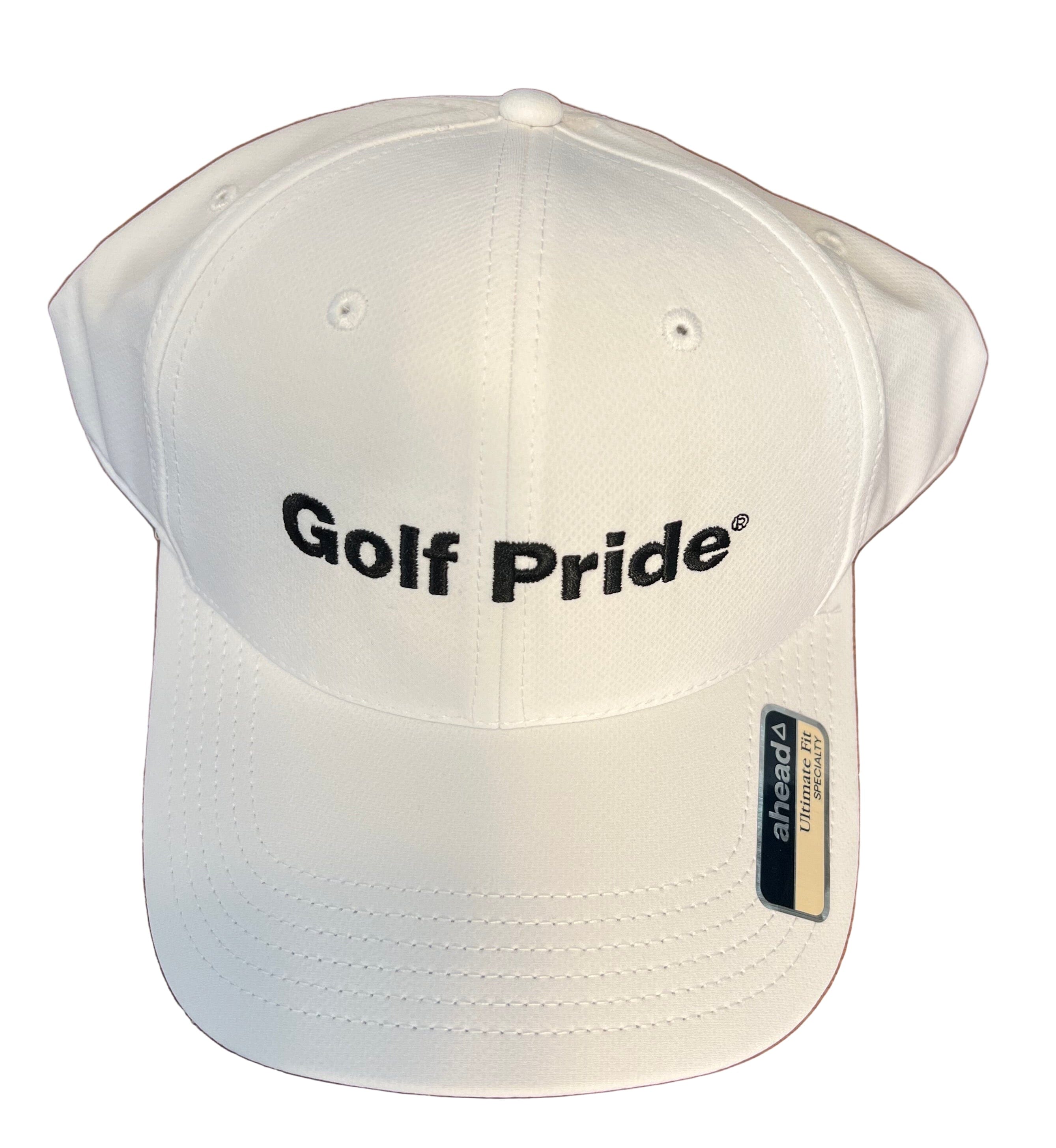 Golf Pride Ahead Special Edition Hat White/Black Headwear Golf Pride 