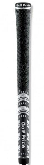 Golf Pride New Decade MultiCompound Grip Golf Grips Golf Pride Standard Black White Paint Fill 