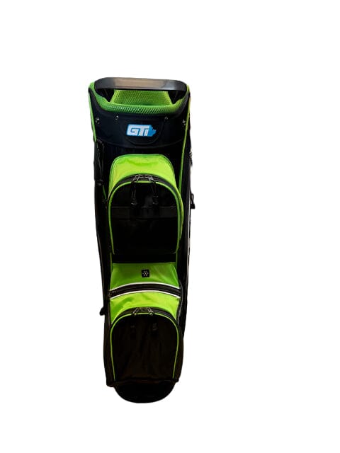 Golf Trends Fairway 14.0 Series Cart Bag 2.0 Blk/Grey/Lime Cart Bag Golf Trends 