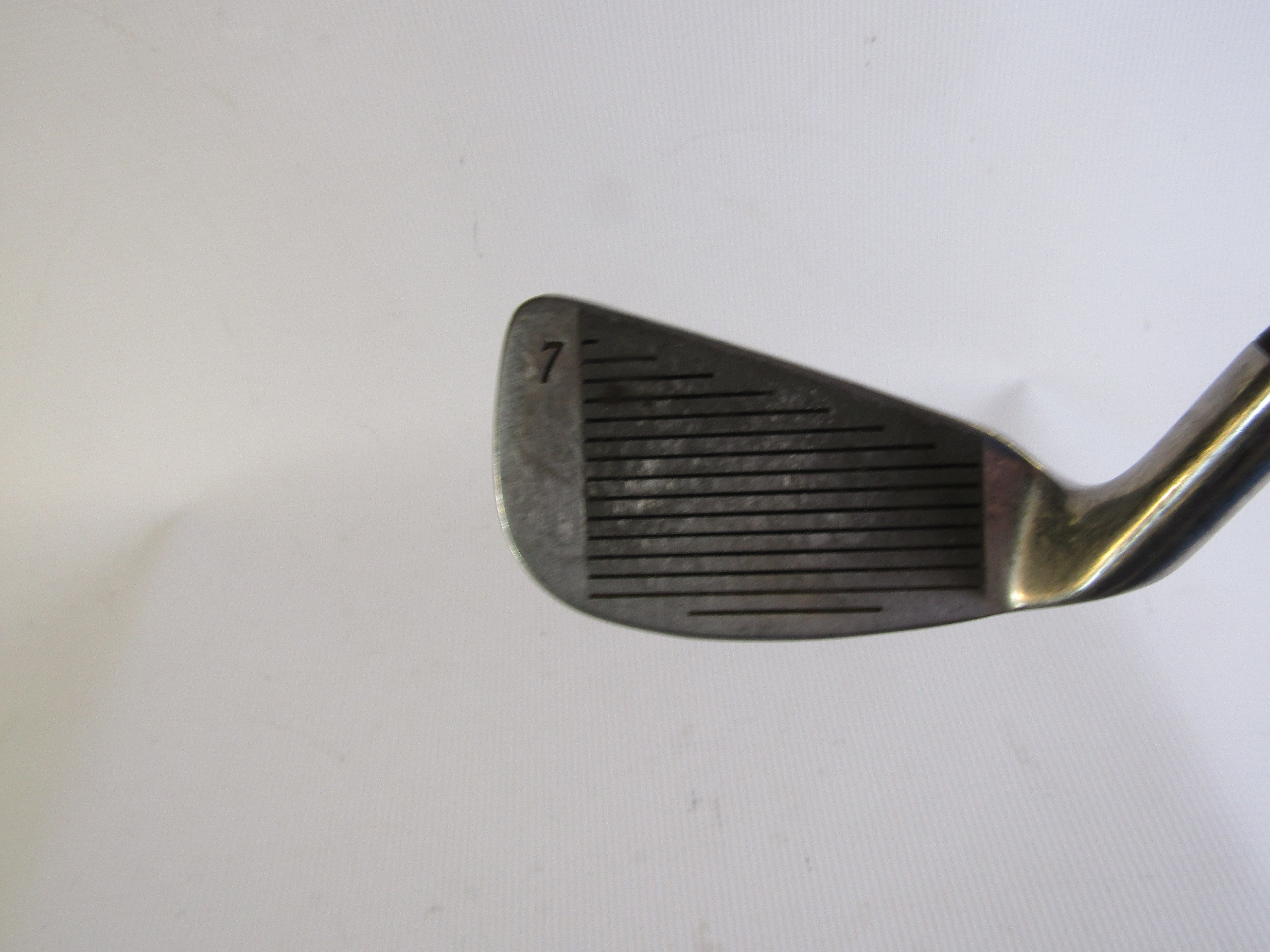 Golf Trends Striker #7 Iron Regular+ Flex Steel Men's Right Pre-Owned Irons Golf Trends 