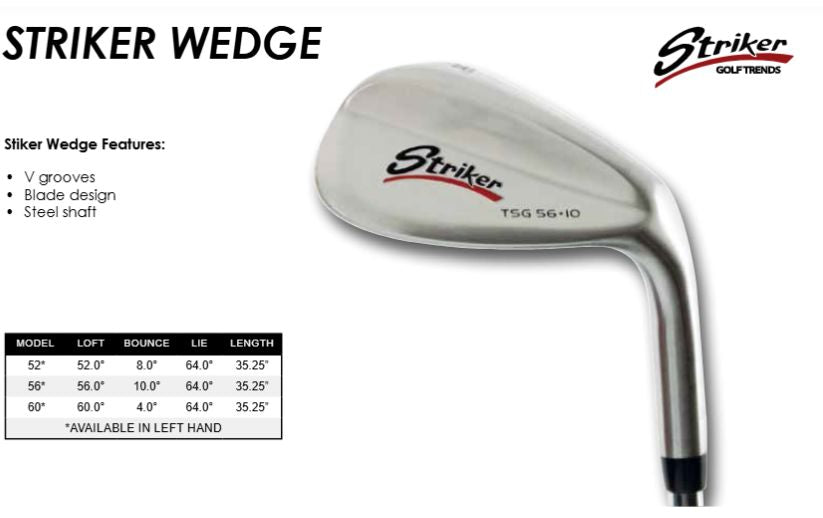 Golf Trends Striker Wedge Wedges Golf Trends 