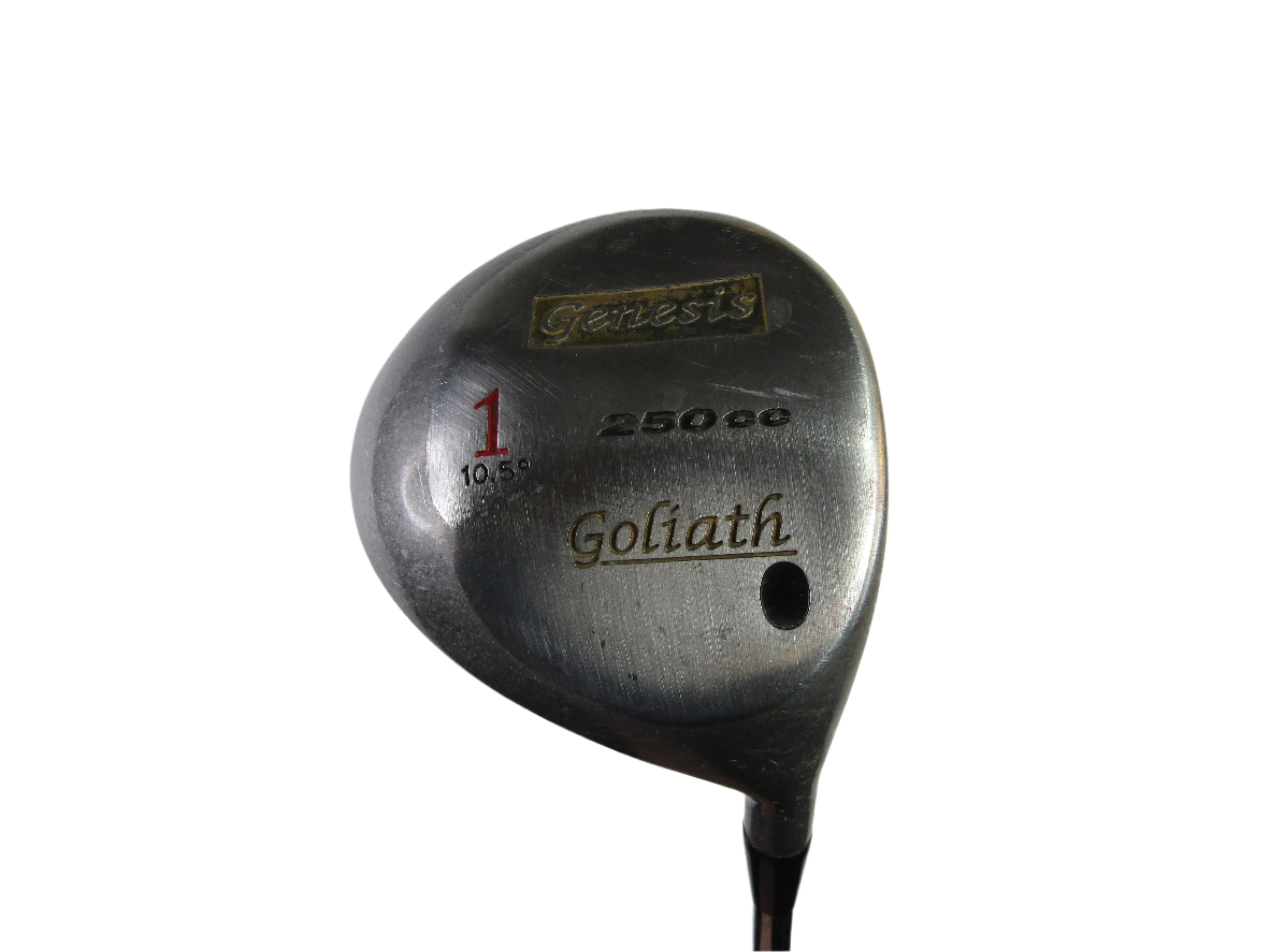 Goliath Genesis 250cc 10.5° Driver Regular Flex Steel Men's Right Pre-Owned Drivers Goliath 