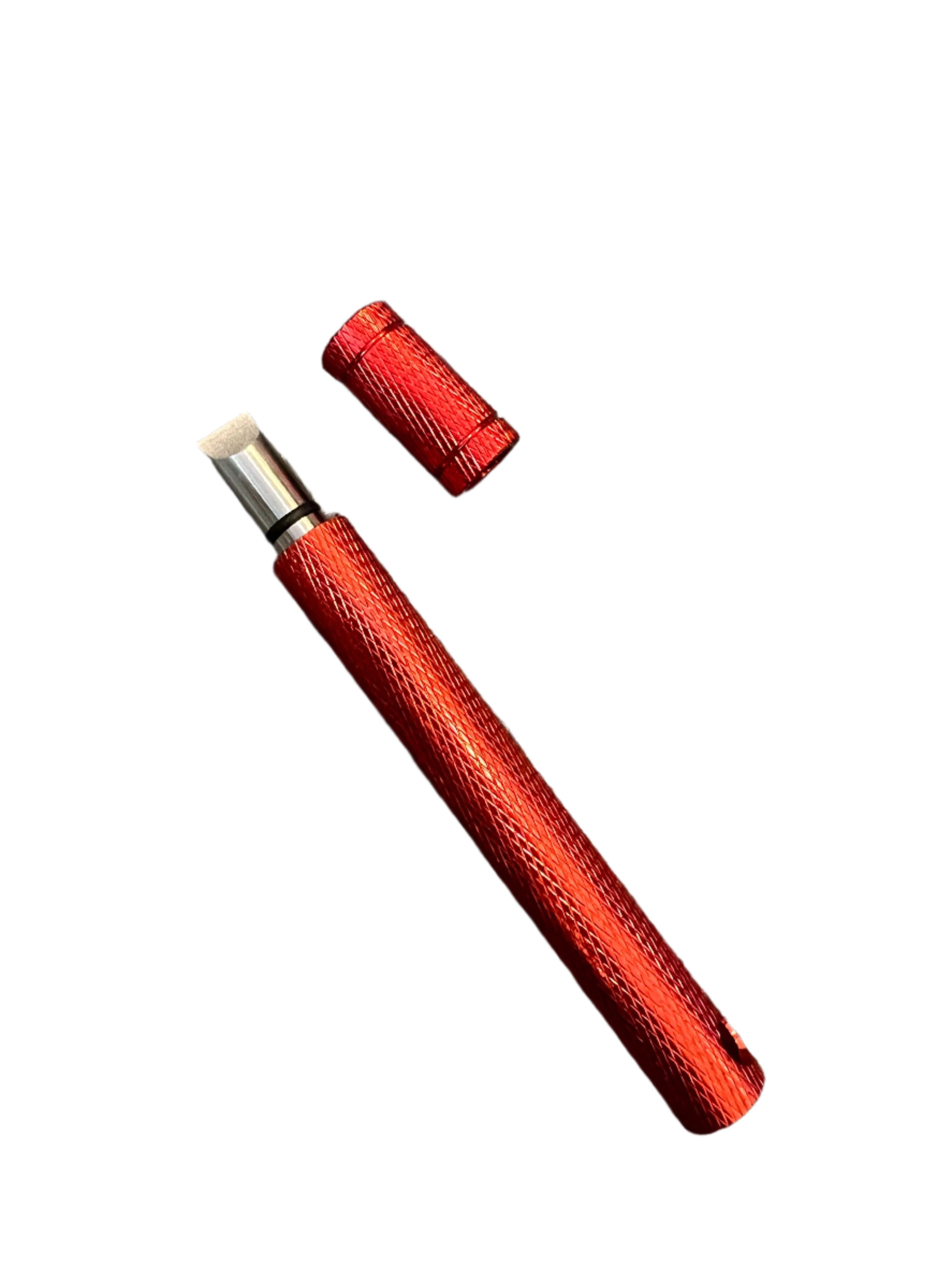 Groove Sharpener Flat Blade Pen Style TG4101 Golf Club Tools & Parts Golf Works Red 