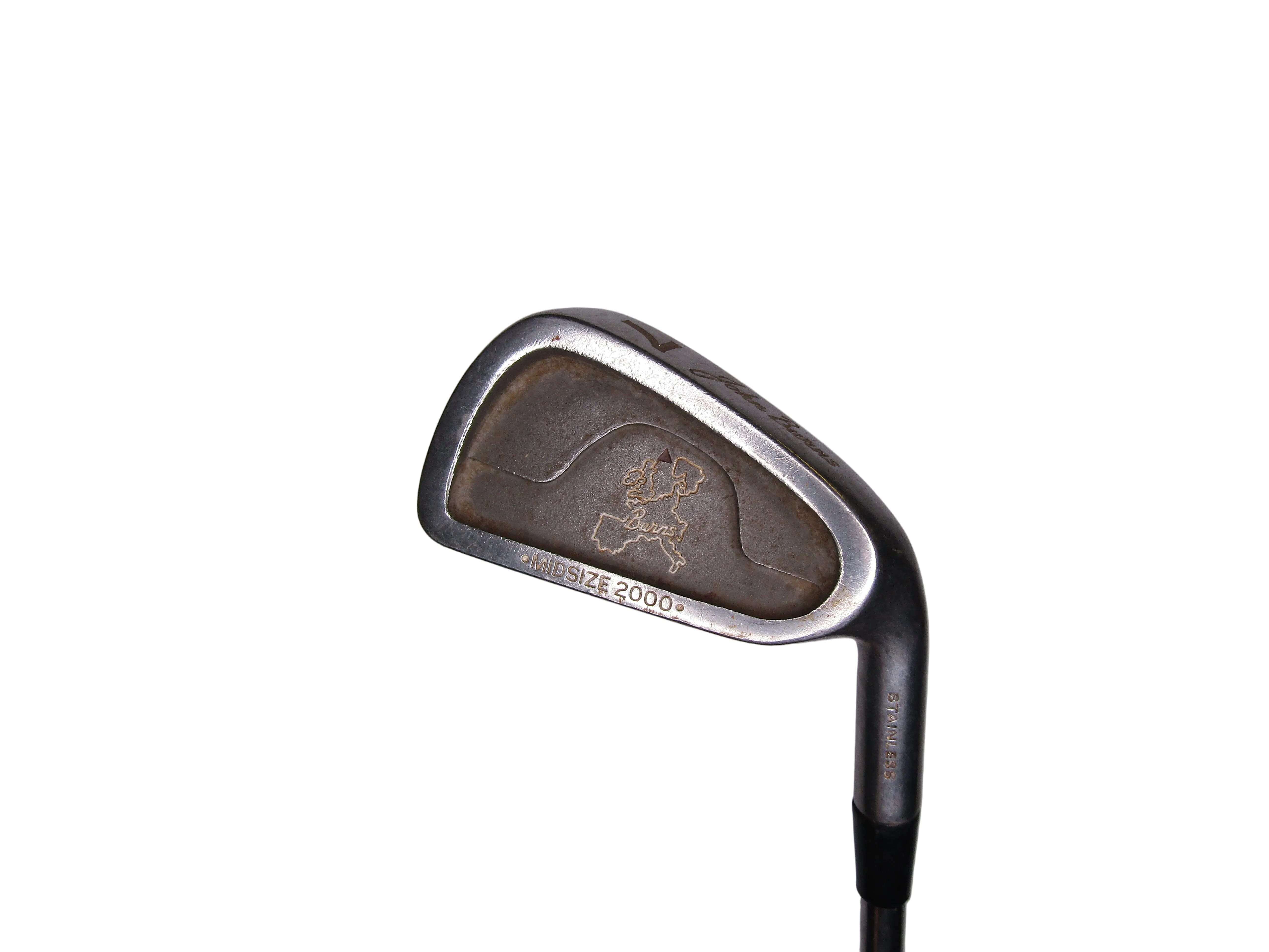 John Burns Mid Size 2000 #3-9 7 Pc. Iron Set Stiff Flex Steel Men's Right Iron Sets John Burns 