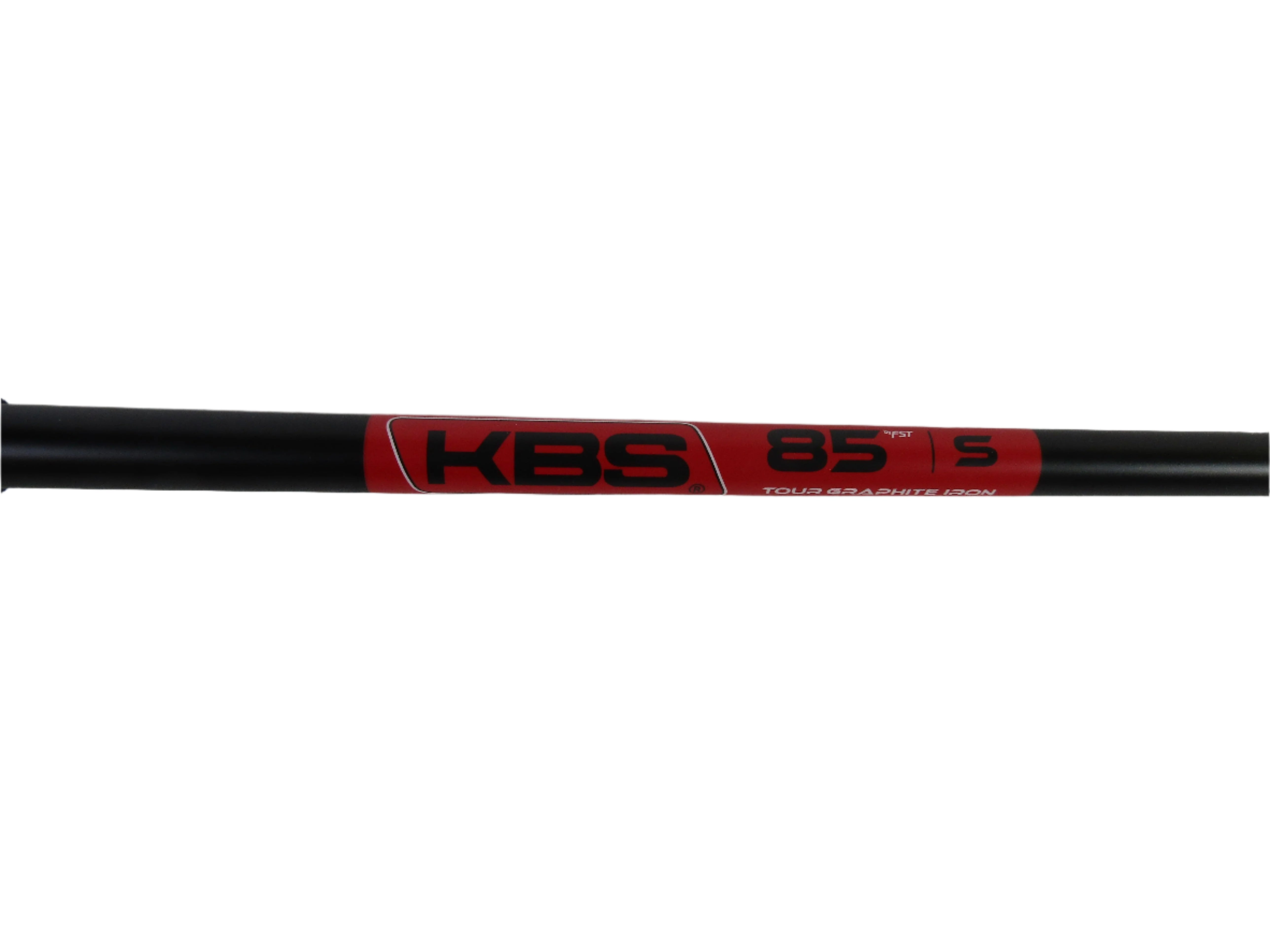 KBS 85 Tour TGI Graphite Stiff Flex .370 tip Iron Shaft PW Plus 1/4 Inch Golf Stuff 