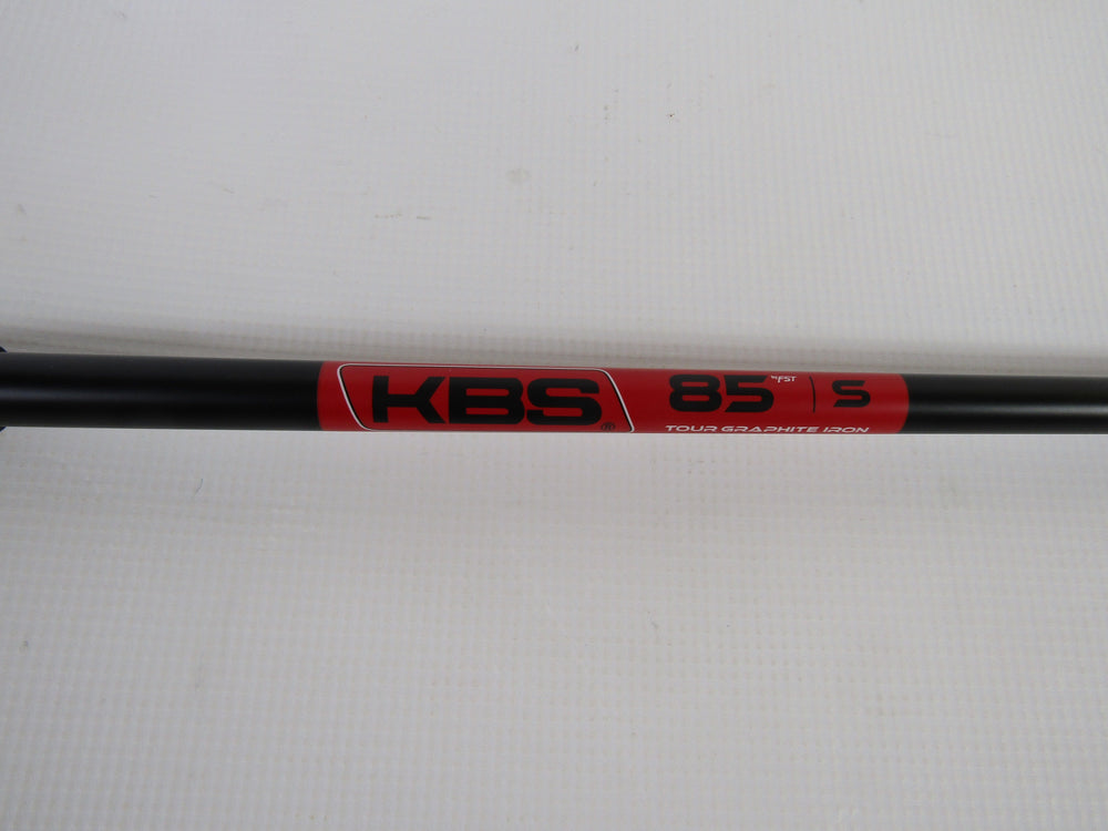 KBS 85 Tour TGI Graphite Stiff Flex .370 tip Iron Shaft PW Plus 1/4 Inch