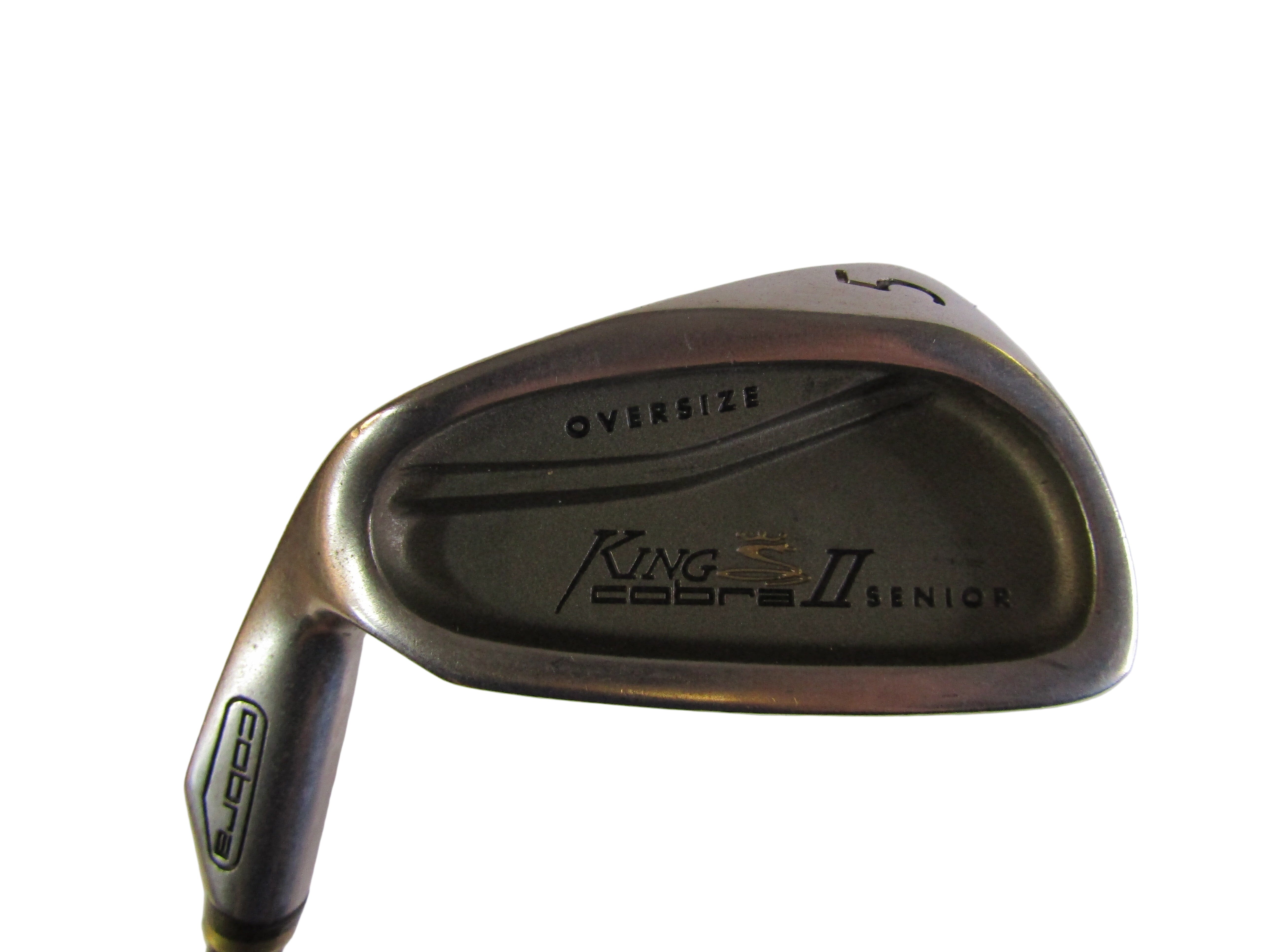 King Cobra II Oversize Senior #5 Iron Senior Graphite Men's Left Pre-Owned Irons Cobra 