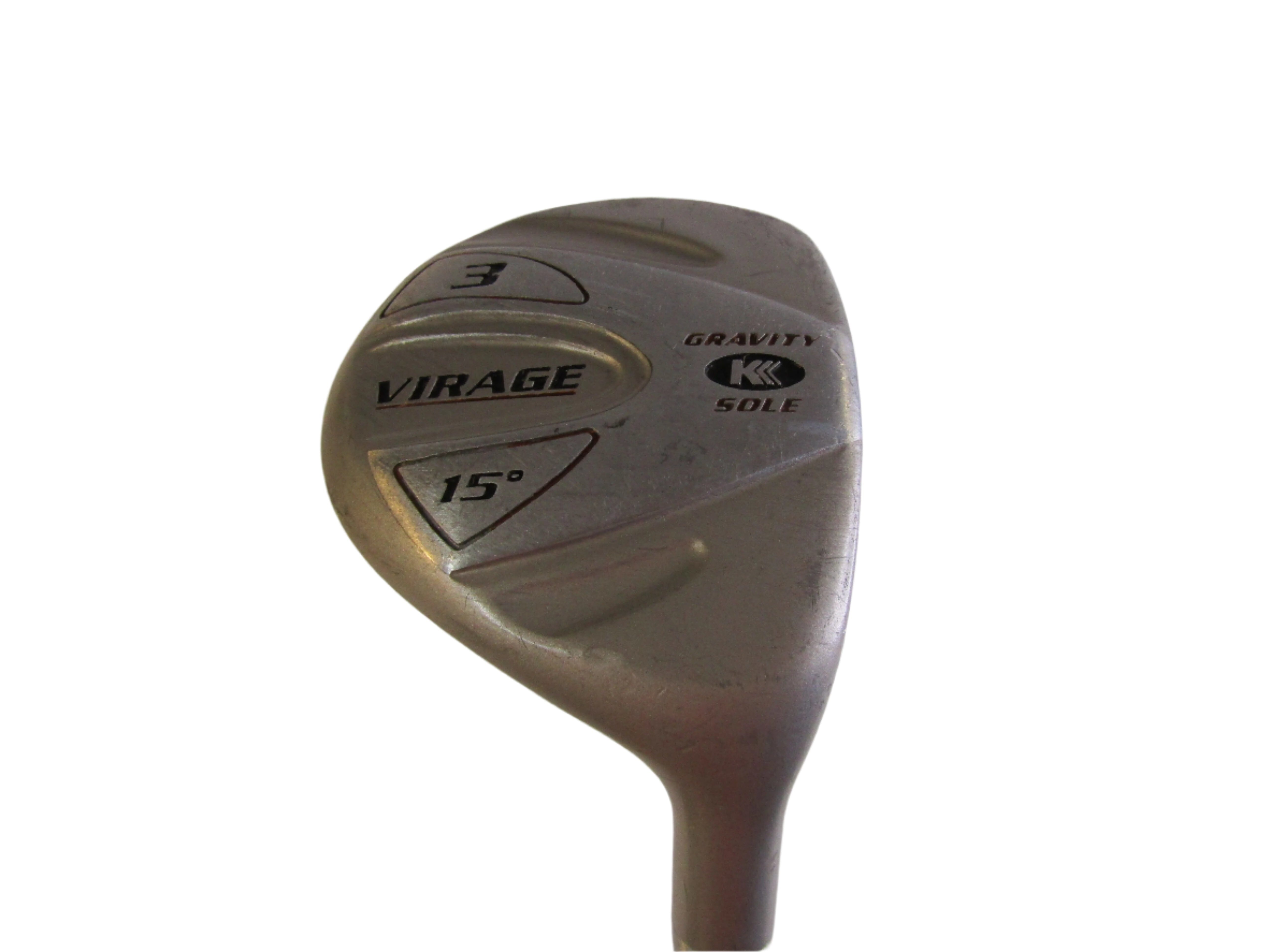 Knight Virage Gravity Sole #3 15° FW Ladies Flex Steel Women's Right Pre-Owned Fairway Woods Knight 