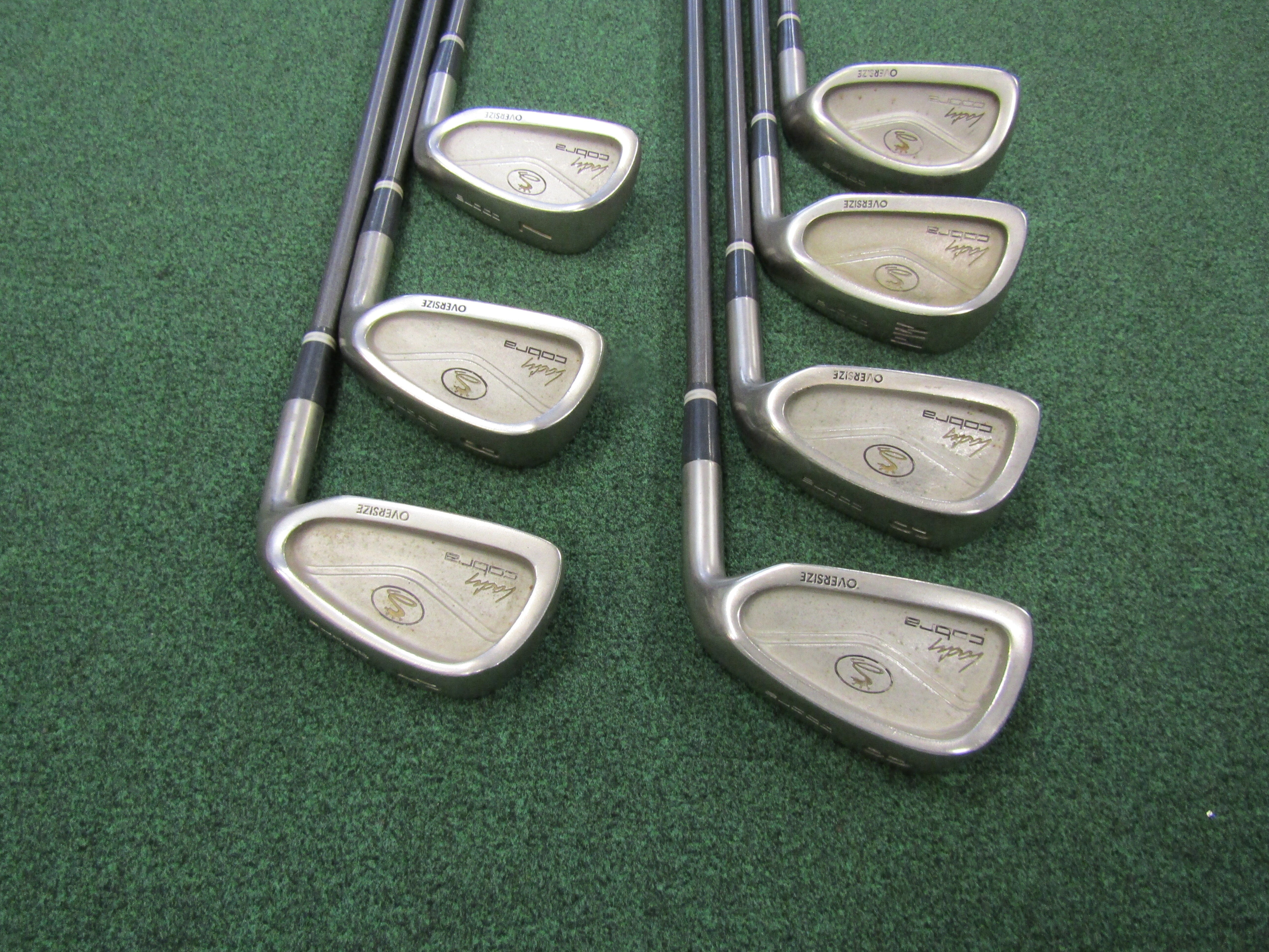 Lady Cobra Oversize #5-PW, SW 7pc. Iron Set Ladies Flex Graphite LRH Iron Sets Cobra 
