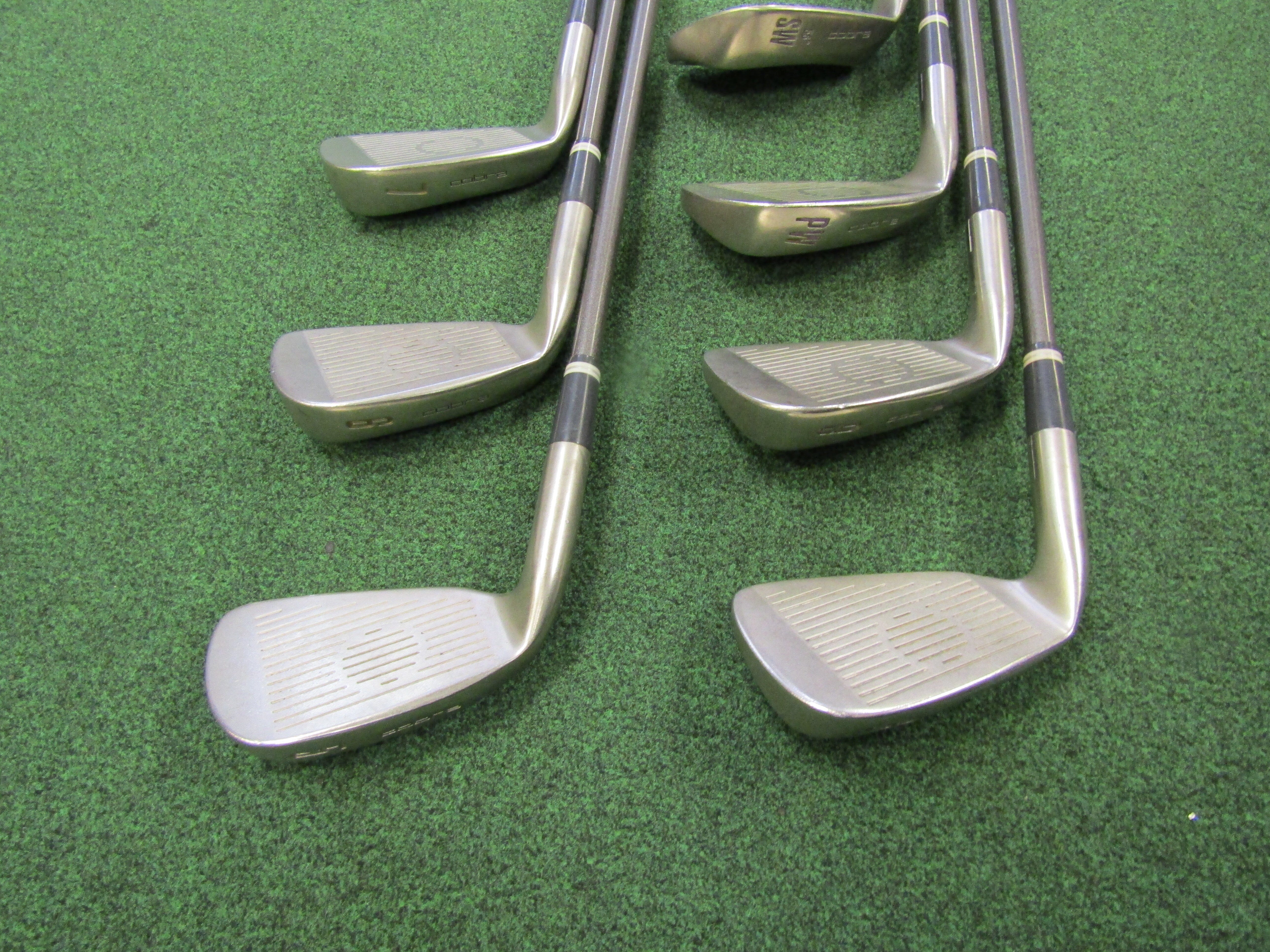 Lady Cobra Oversize #5-PW, SW 7pc. Iron Set Ladies Flex Graphite LRH Iron Sets Cobra 