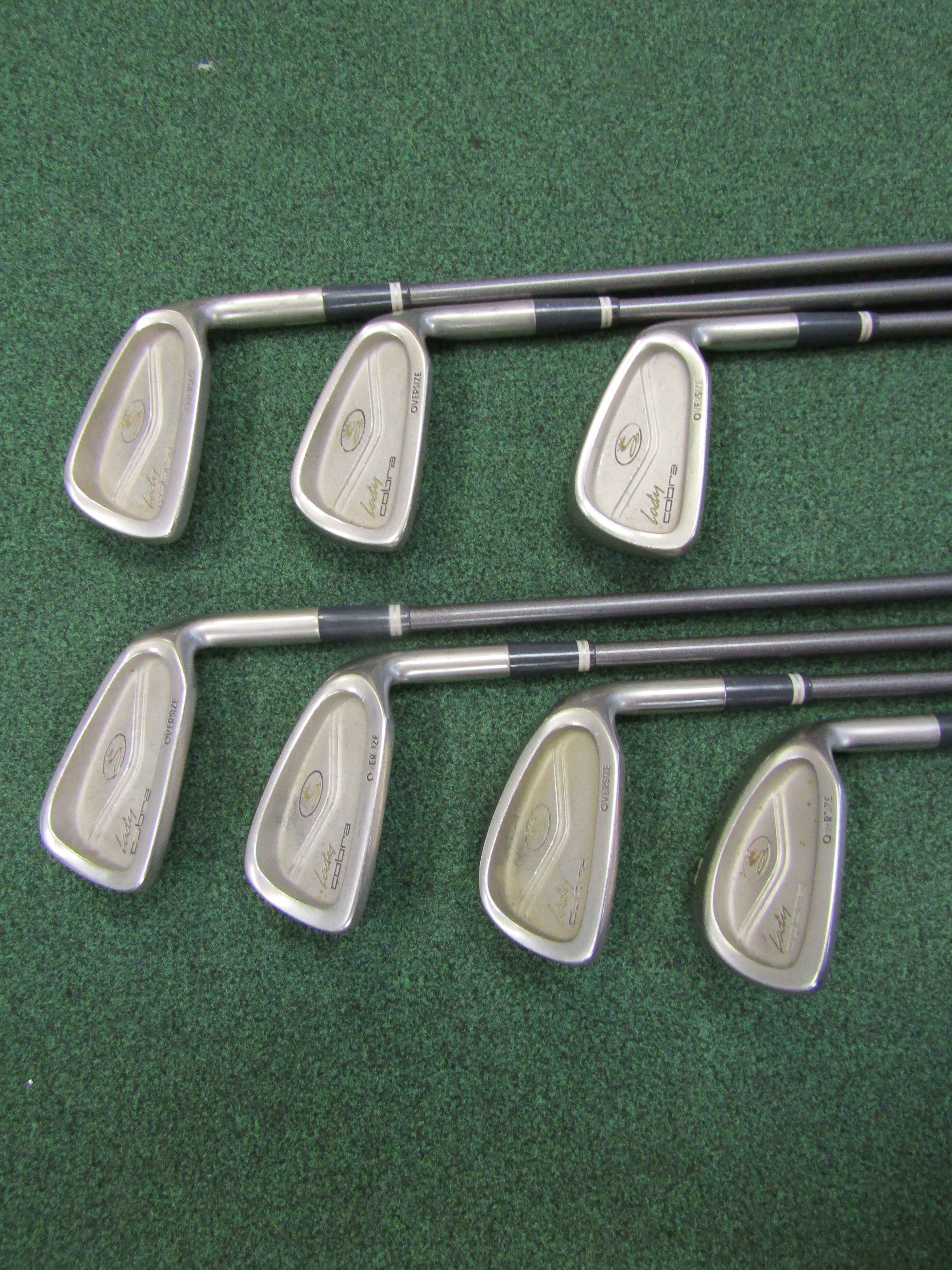 Lady Cobra Oversize #5-PW, SW 7pc. Iron Set Ladies Flex Graphite LRH Iron Sets Cobra 