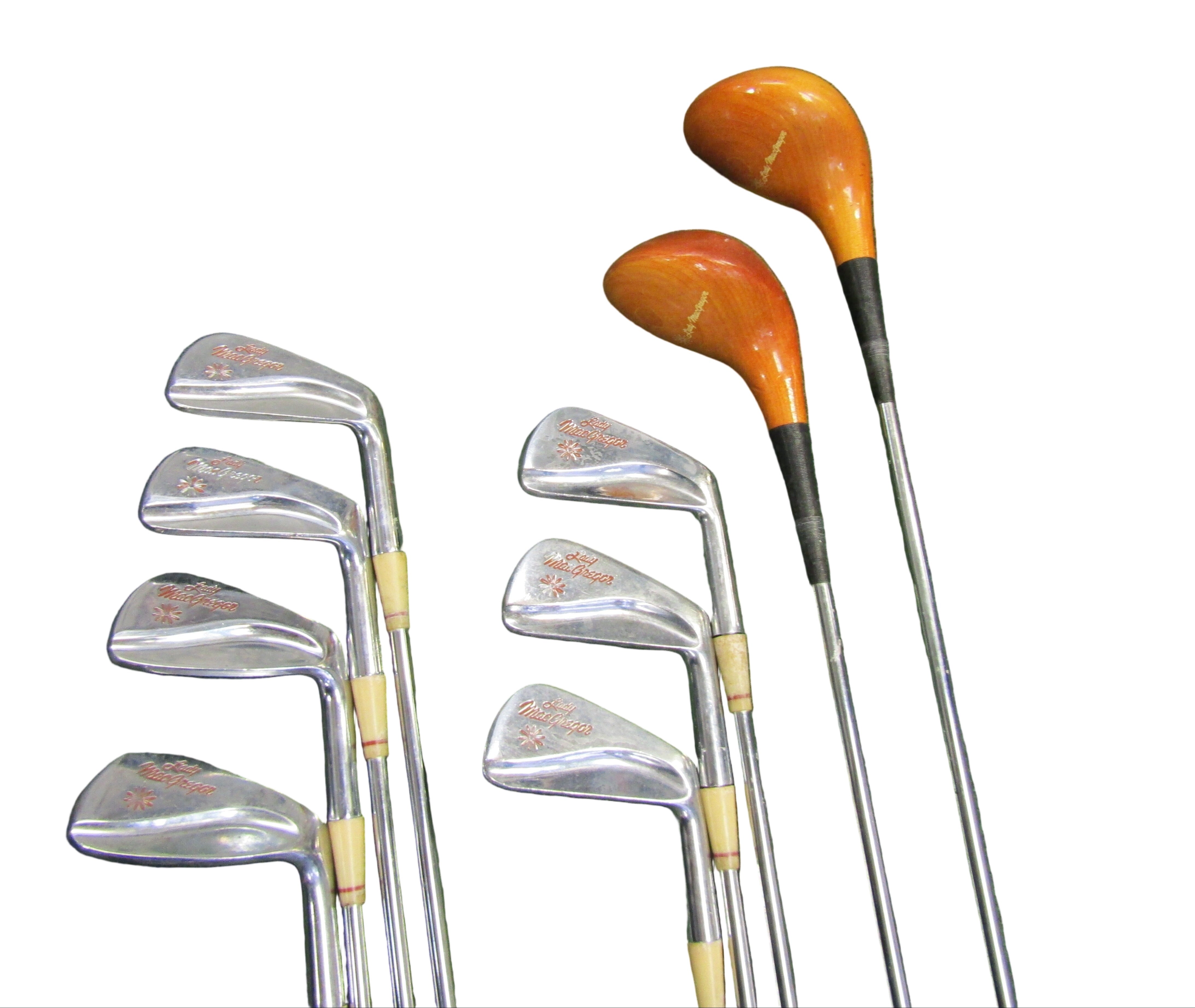 Lady MacGregor 9 pc. Golf Set Set Ladies Flex Steel Ladies Right Women's Pre-Owned Complete Sets MacGregor 