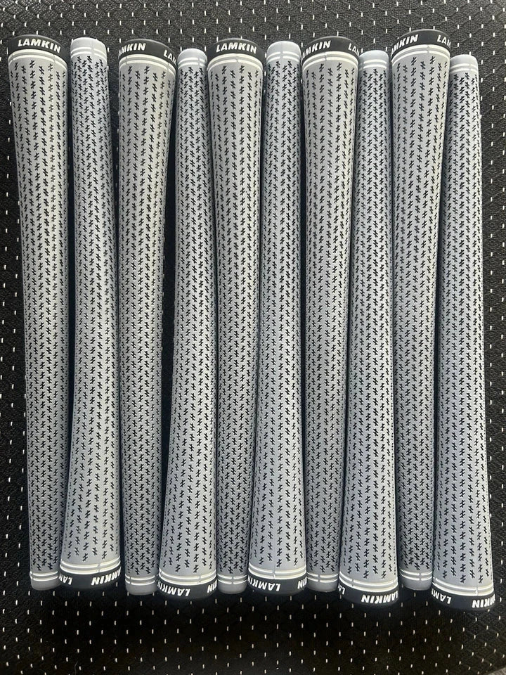 Lamkin Crossline 360 Grip (Pre-Owned) Pre-Owned Grips Lamkin Lamkin Crossline 360 White Black/Red/Blue cap Standard Excellent 