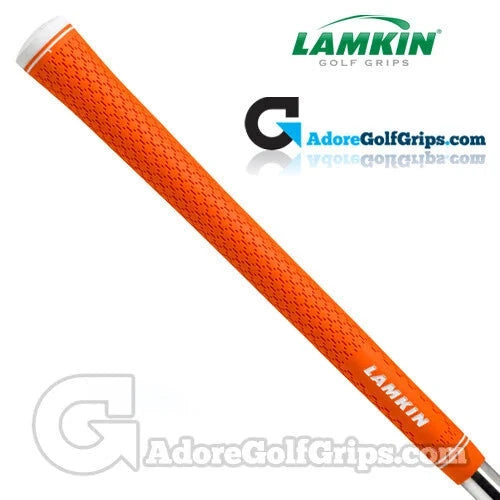 Lamkin REL Grip (Pre-Owned) Pre-Owned Grips Lamkin Lamkin REL 3 Gen Orange Grey cap Standard Excellent 