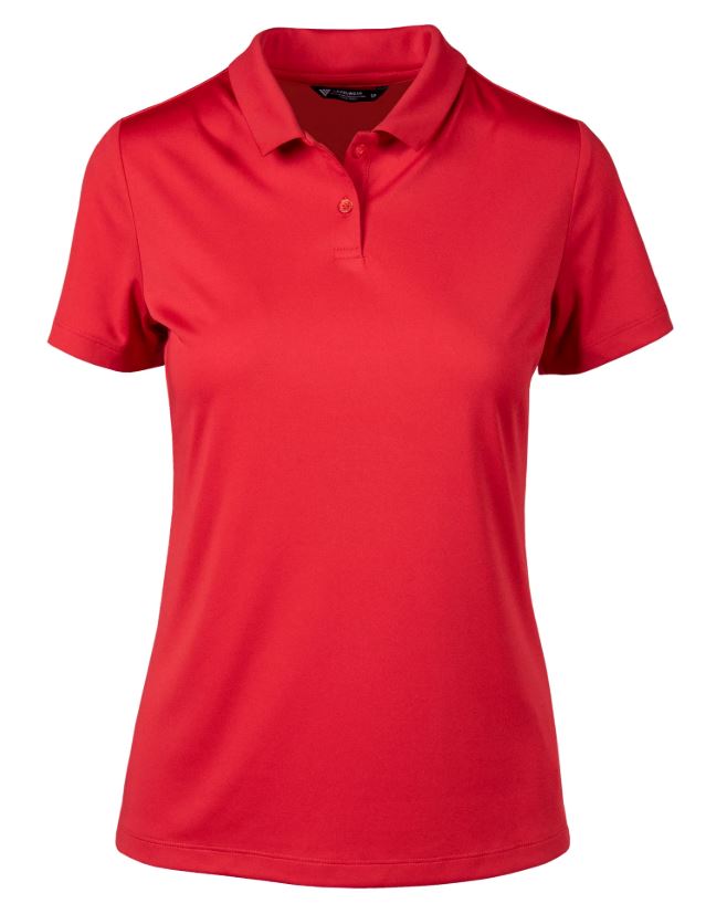 LevelWear Chance Golf Shirt PM04L Flame Red Women's Polos LevelWear XS Red 