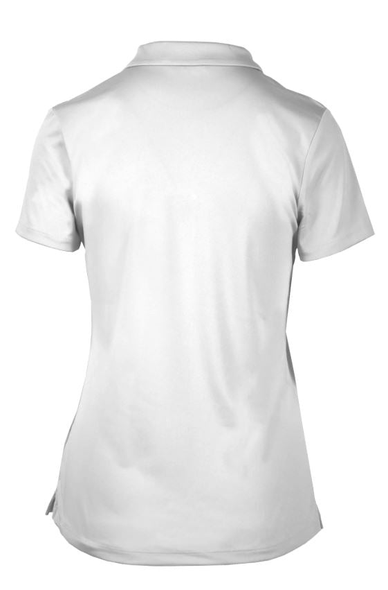 LevelWear Chance Golf Shirt PM04L White Women's Polos LevelWear 