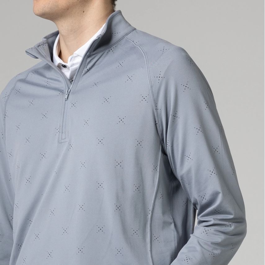 LevelWear Finley Golf Mid Layer YL54L Pebble ABJ Men's Polos LevelWear 