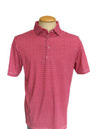 LevelWear Mape Canada Day Golf Shirt YE72L Flame Red Men's Polos LevelWear 