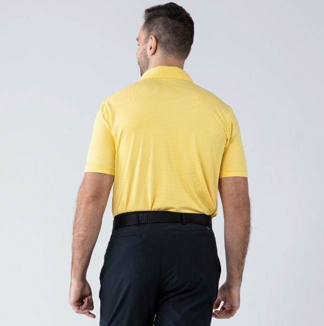 LevelWear OATH Golf Shirt EX50L Spectra/White Men's Polos LevelWear 