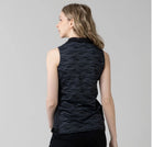 LevelWear Shore Sleeveless Golf Shirt BL21L Black Women's Sleeveless Polos LevelWear 