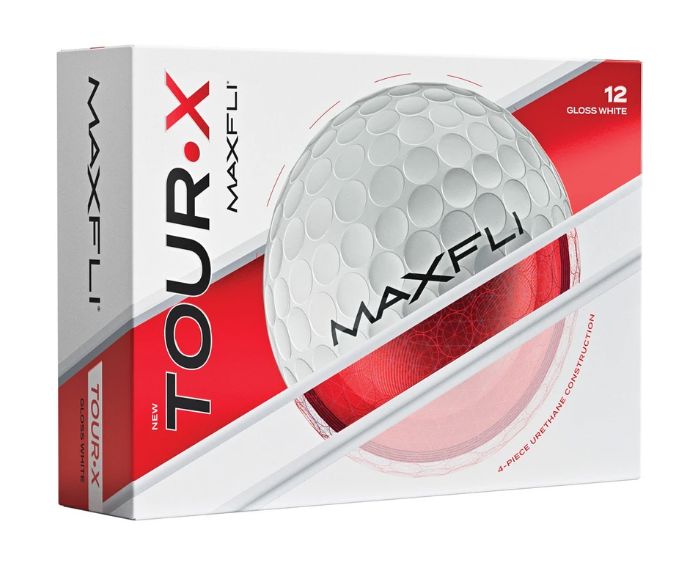 Maxfli 2025 Tour X Golf Balls Golf Balls Maxfli White Box/12 