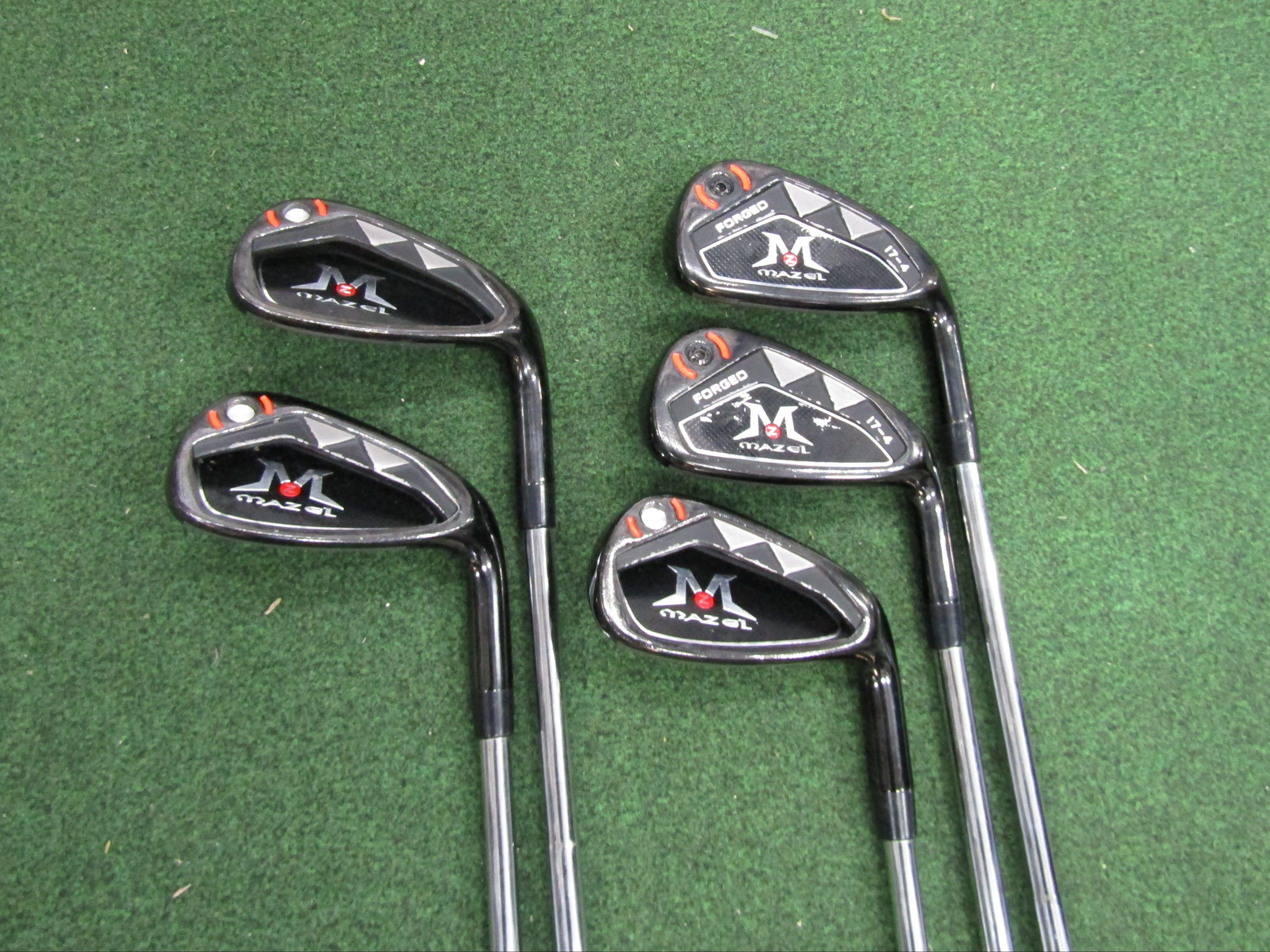 Mazel Z #6 - PW 5 pc. Iron Set Stiff Flex Steel Men's Right Pre-Owned Iron Sets Mazel 