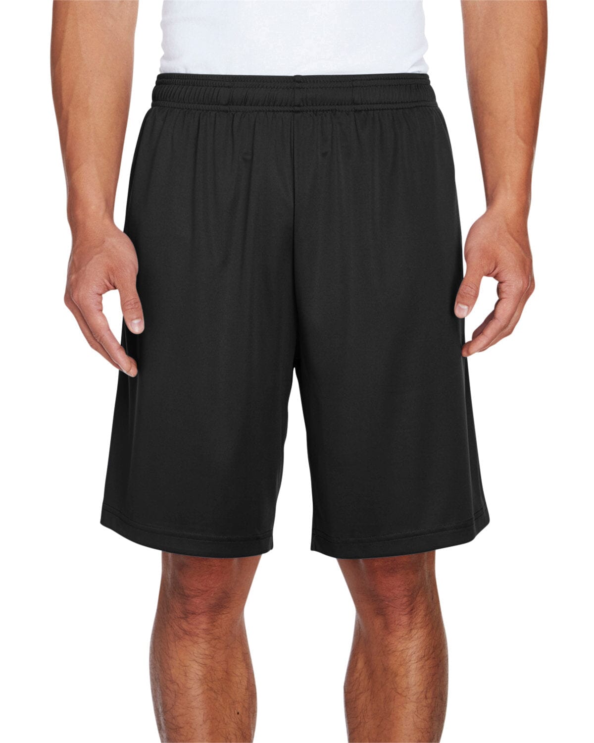 Mens Zone Performance Shorts TT11SH Black Men's Shorts Alphabroder Small Black 