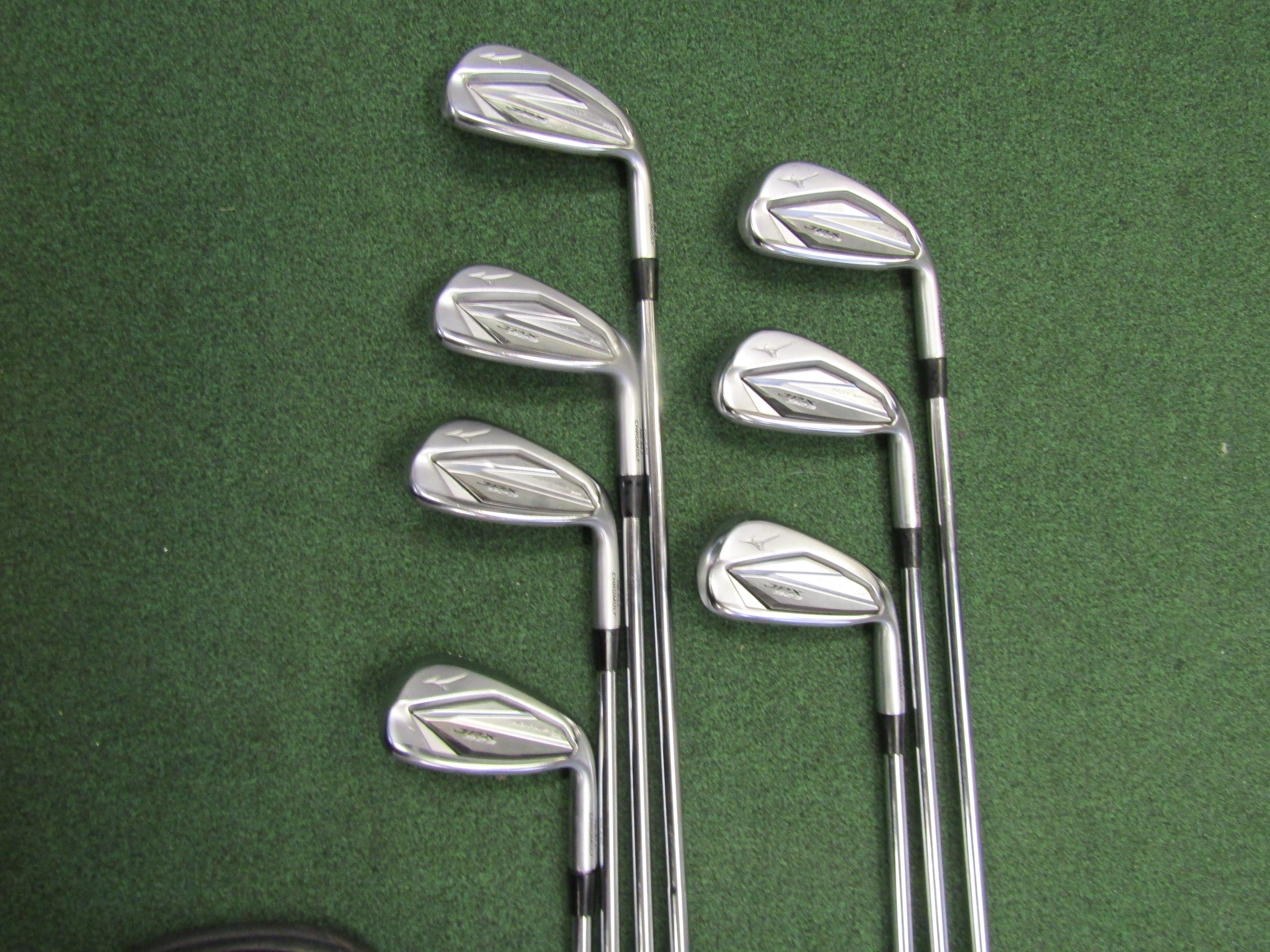 Mizuno JPX 923 Hot Metal HL #5-PW, GW 7 pc. Iron Set Regular Steel MRH Pre-Owned Iron Sets Mizuno 