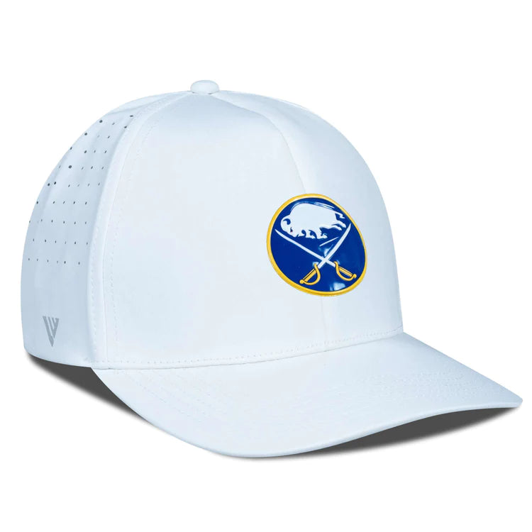 NHL Zeta Insignia Core Golf Hats Hats Golf Stuff Buffalo Sabres White S/M 