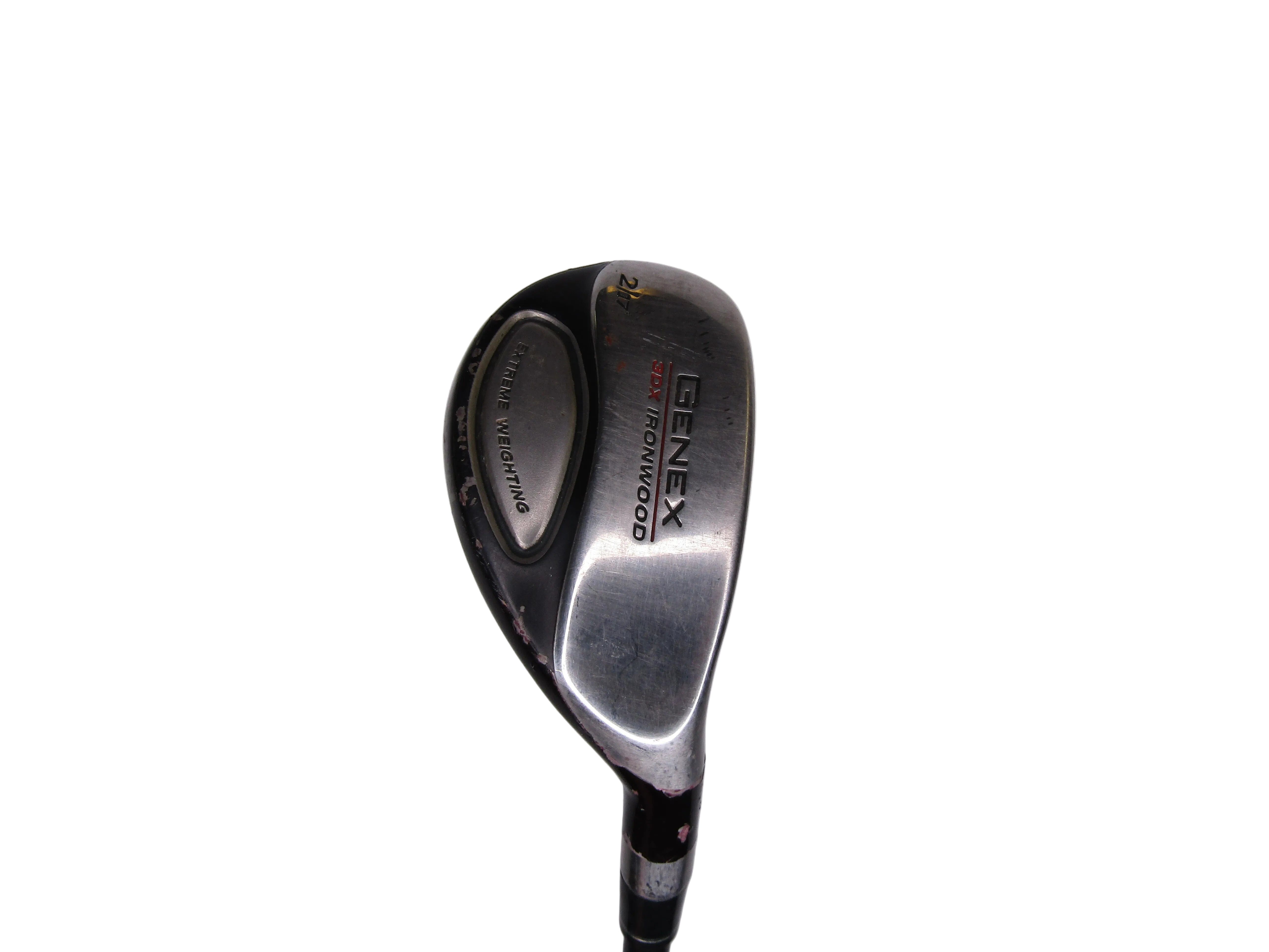 Nickent Genex 3DX #2 17° Ironwood Stiff Flex Graphite Men's Right Pre-Owned Hybrids Nickent 