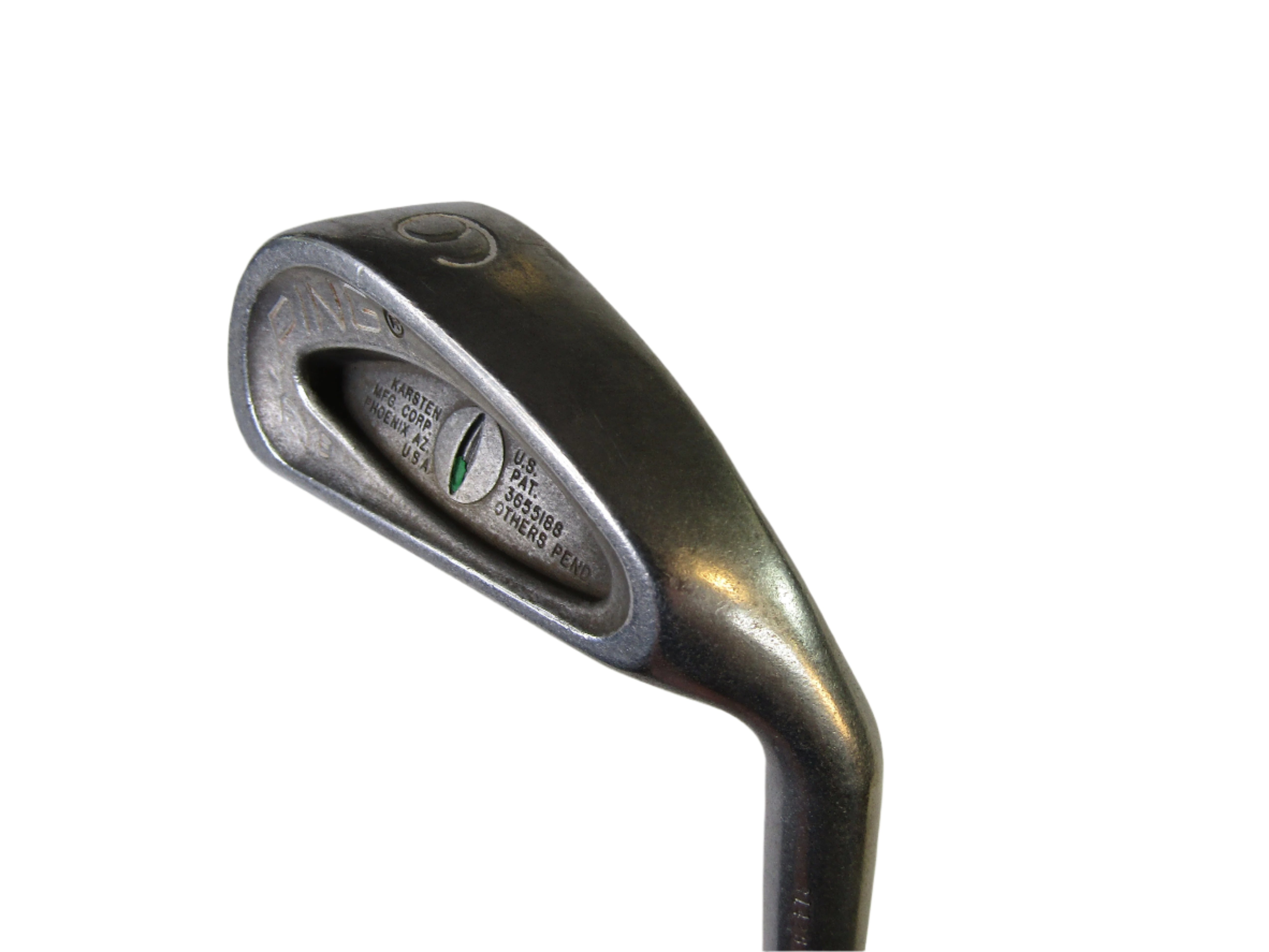 Ping Eye Green Dot #6 Iron Stiff Flex Steel Shaft Men's Right Hand Golf Stuff 