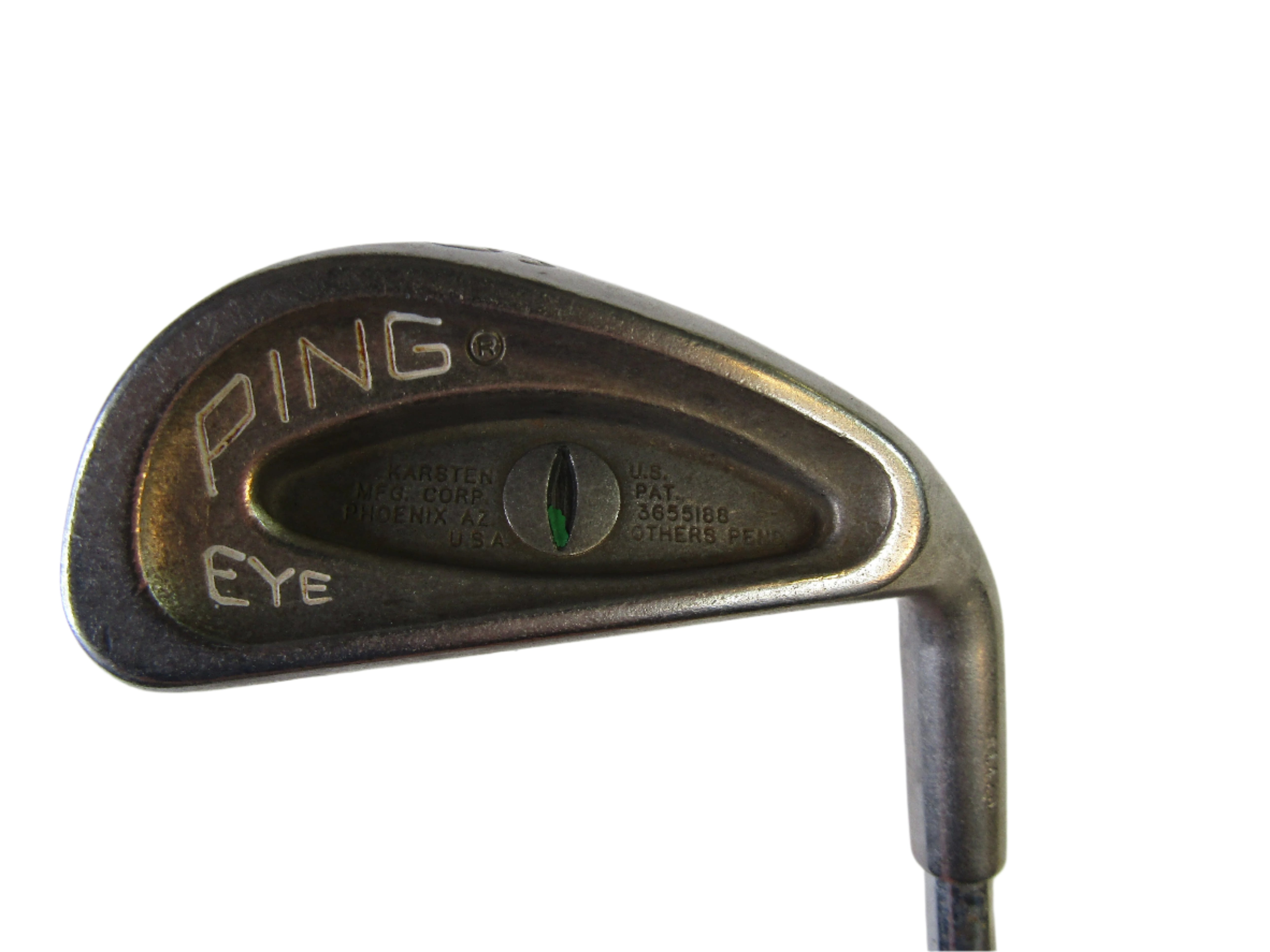 Ping Eye Green Dot #6 Iron Stiff Flex Steel Shaft Men's Right Hand Golf Stuff 