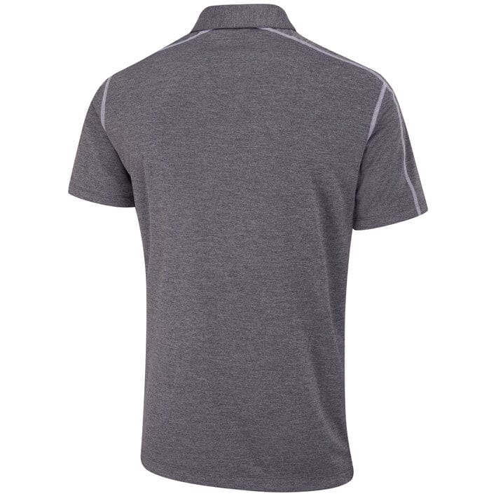 Ping Fynn Pattern Polo Men's Charcoal Marl P03731 CHM Men's Polos Ping 