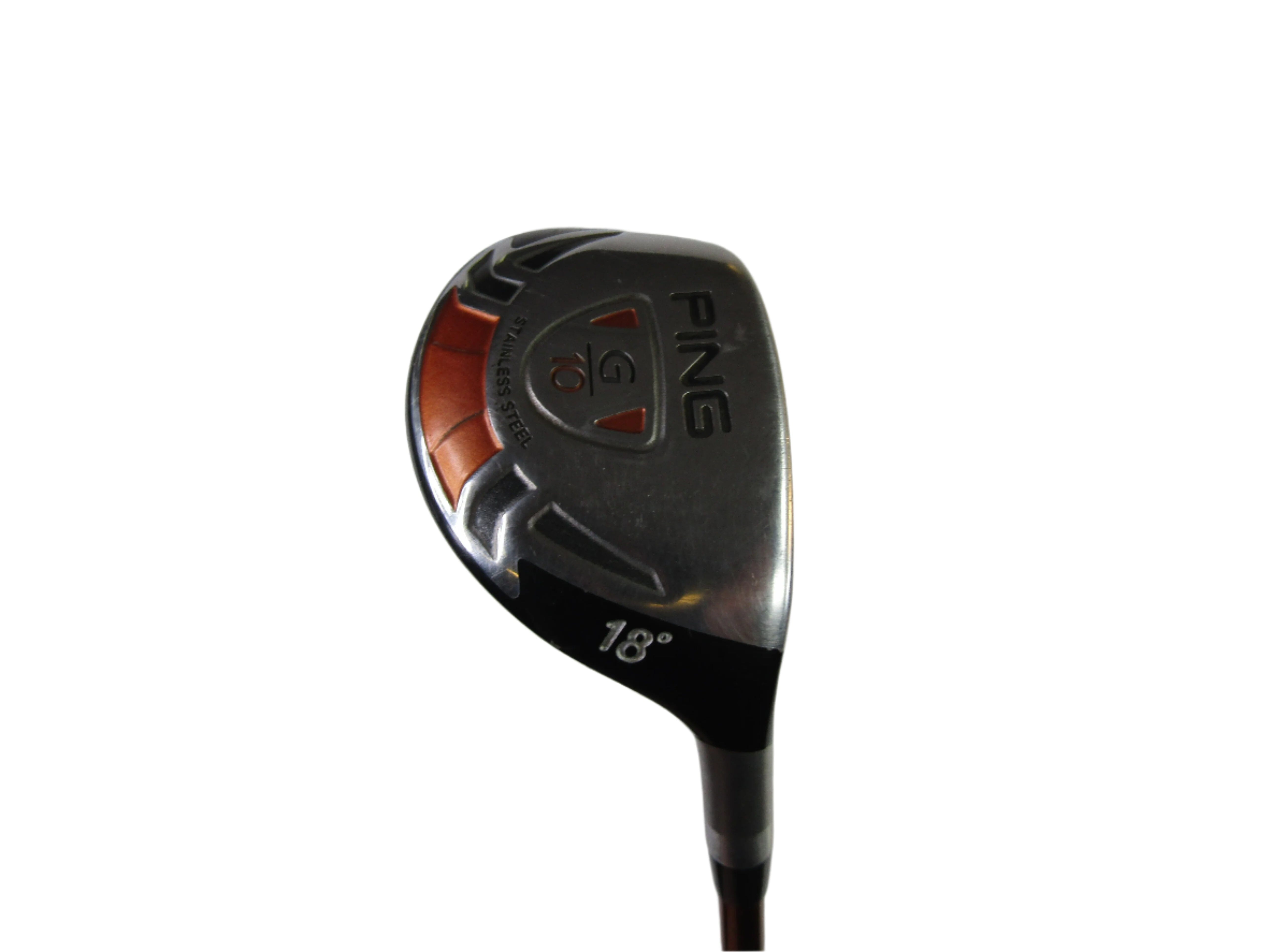 Ping G10 #18° Hybrid Stiff Flex Graphite Men's Right Hc Pre-owned Hybrids Ping 