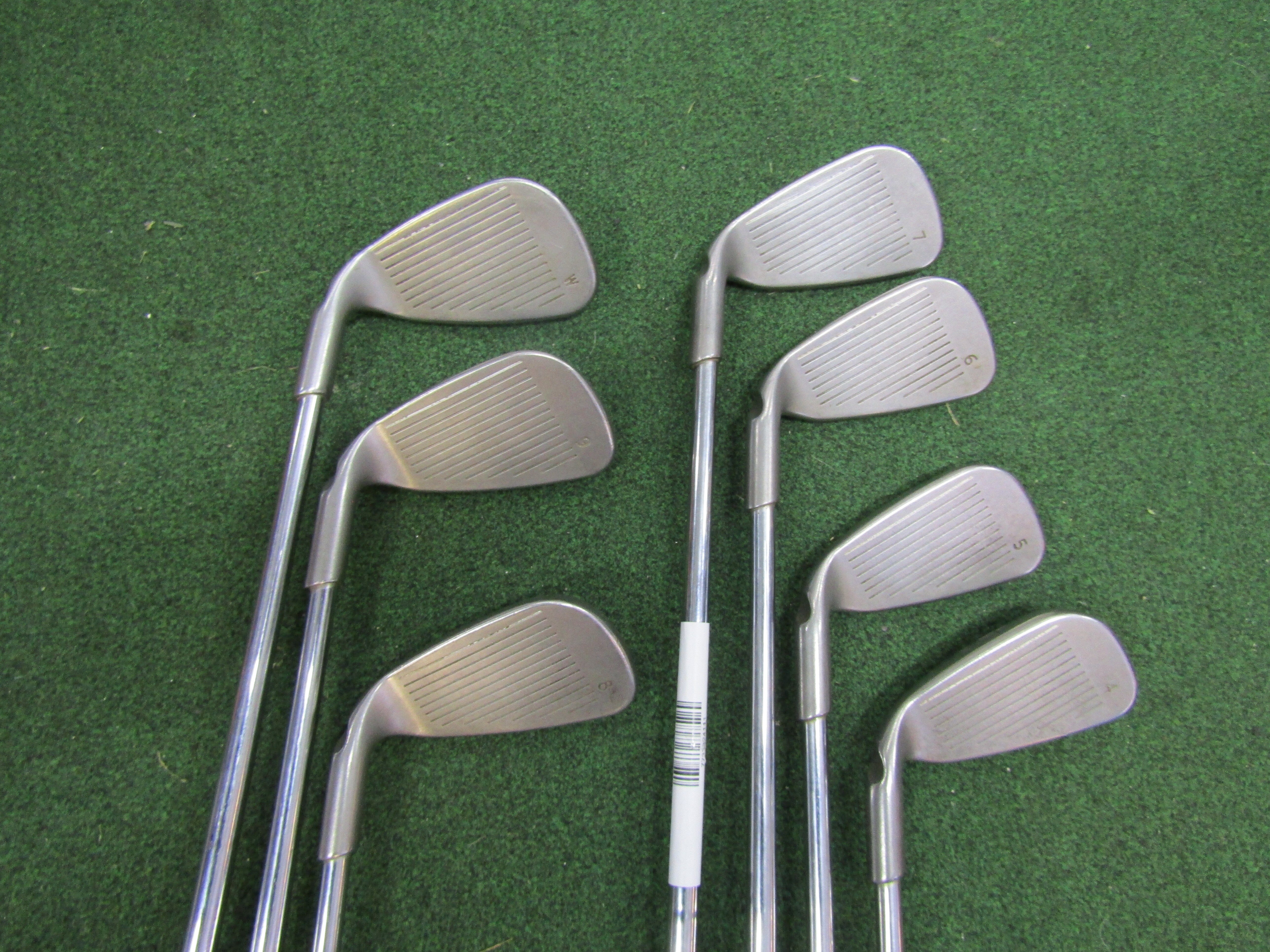 Ping G2 #4-PW 7 pc.Orange Dot Iron Set Regular Flex Steel Men's Right Pre-Owned Iron Sets Ping 