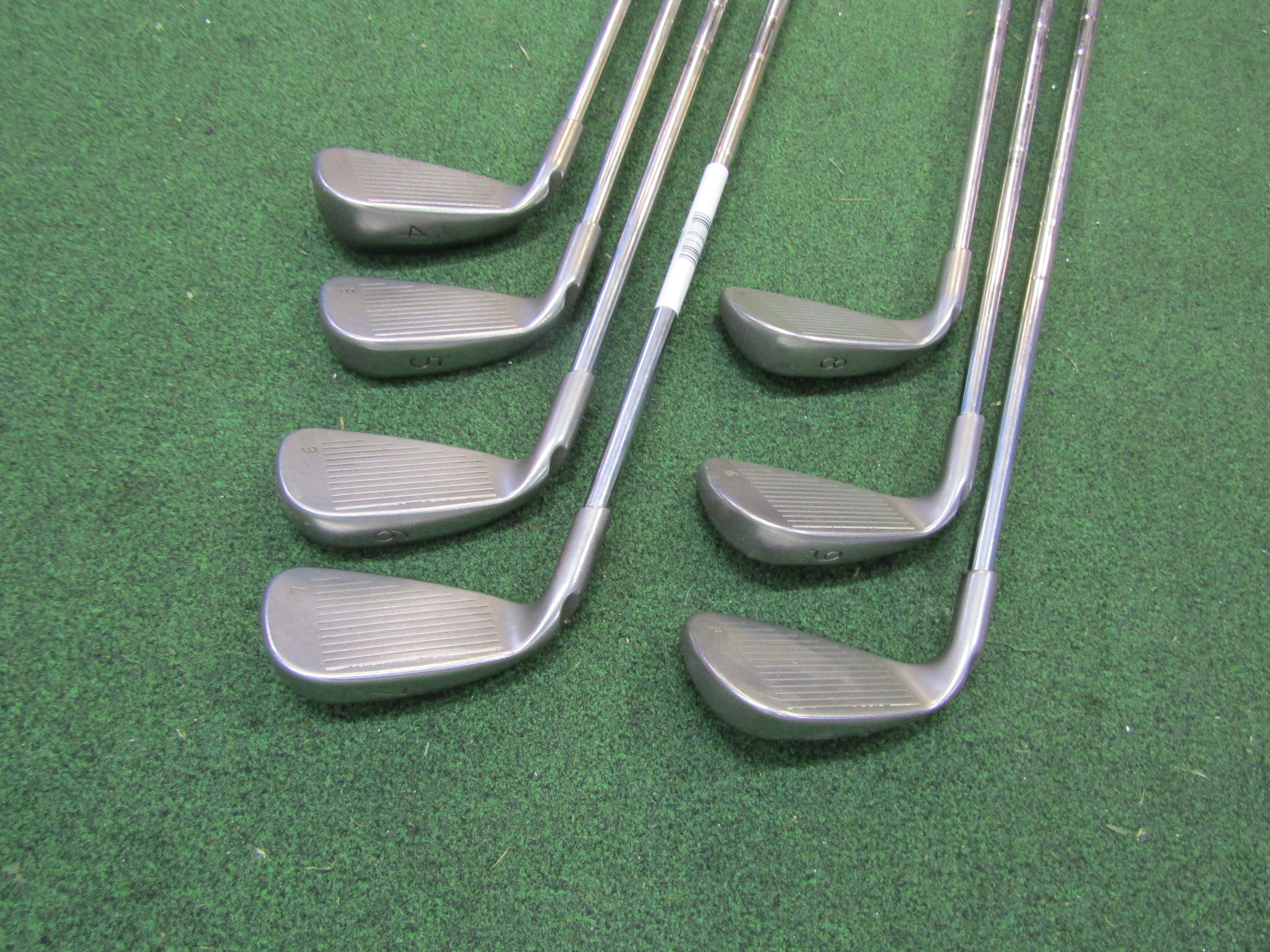 Ping G2 #4-PW 7 pc.Orange Dot Iron Set Regular Flex Steel Men's Right Pre-Owned Iron Sets Ping 