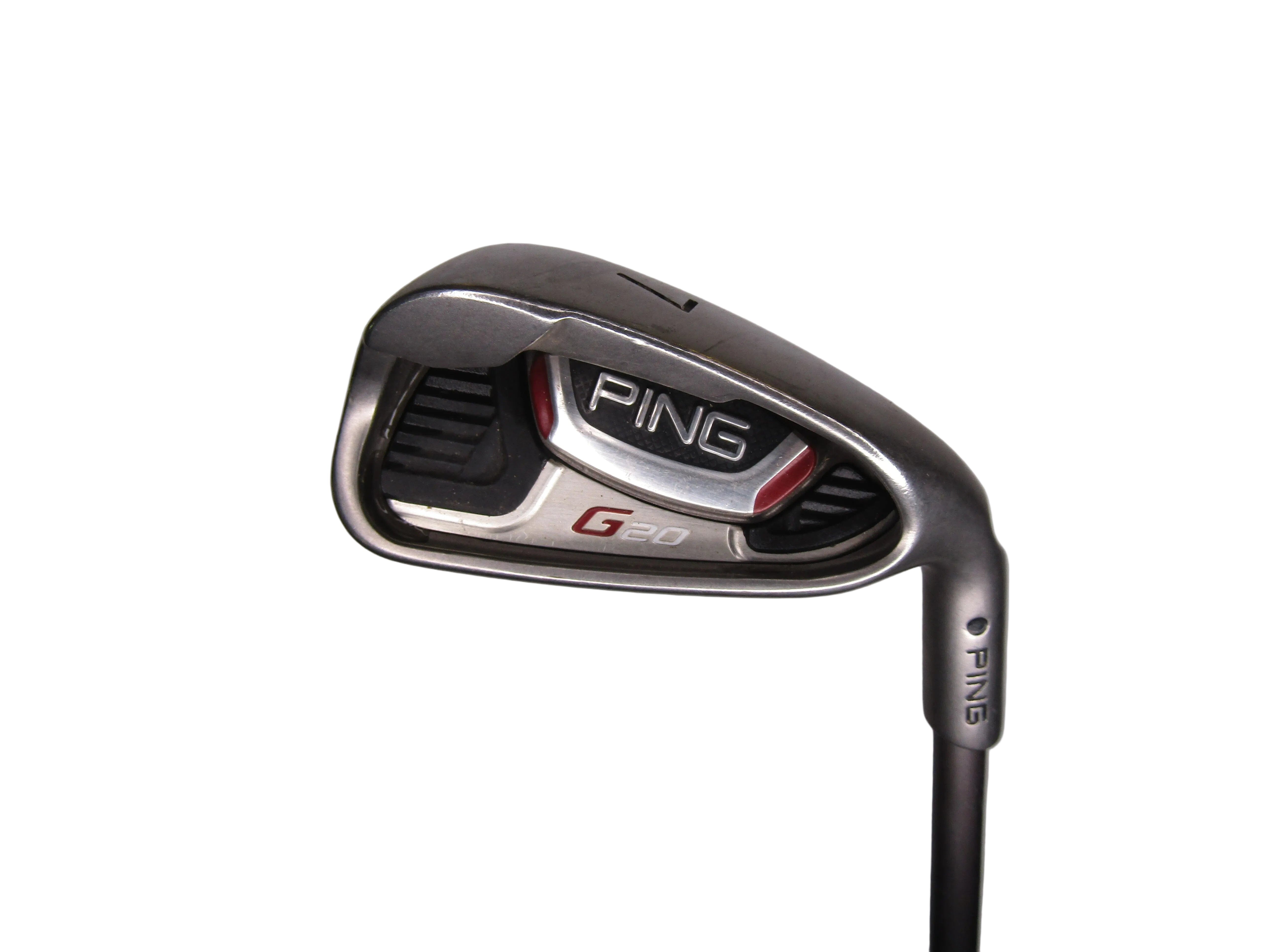 Ping G20 Black Dot #6-LW 8 Pc. Iron Set Senior Flex Graphite Men's Right Pre-Owned Iron Sets Ping 