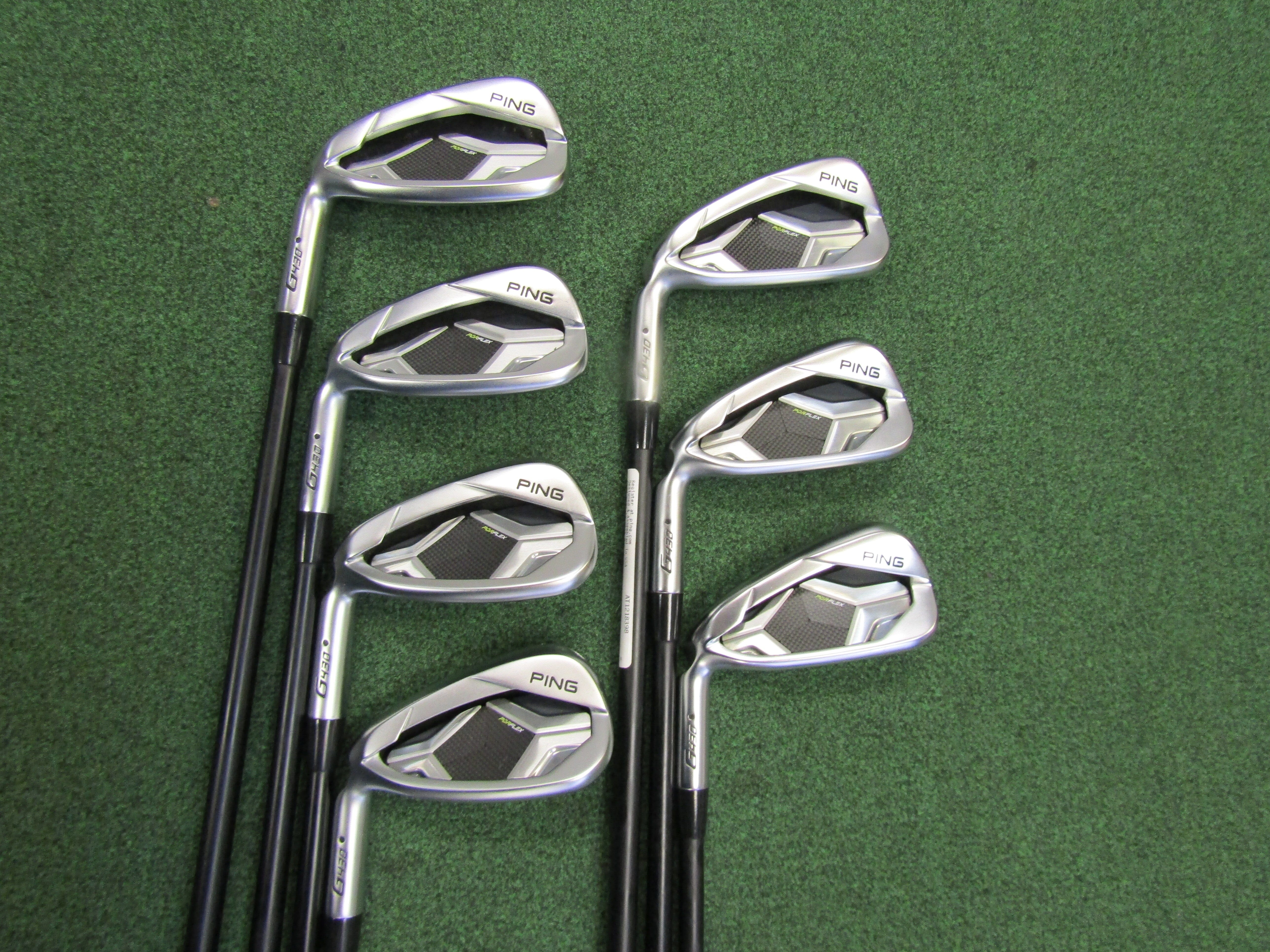 Ping G430 #5-PW, GW 7pc. Iron Set Regular Graphite Men's Left Pre-Owned Iron Sets Ping 
