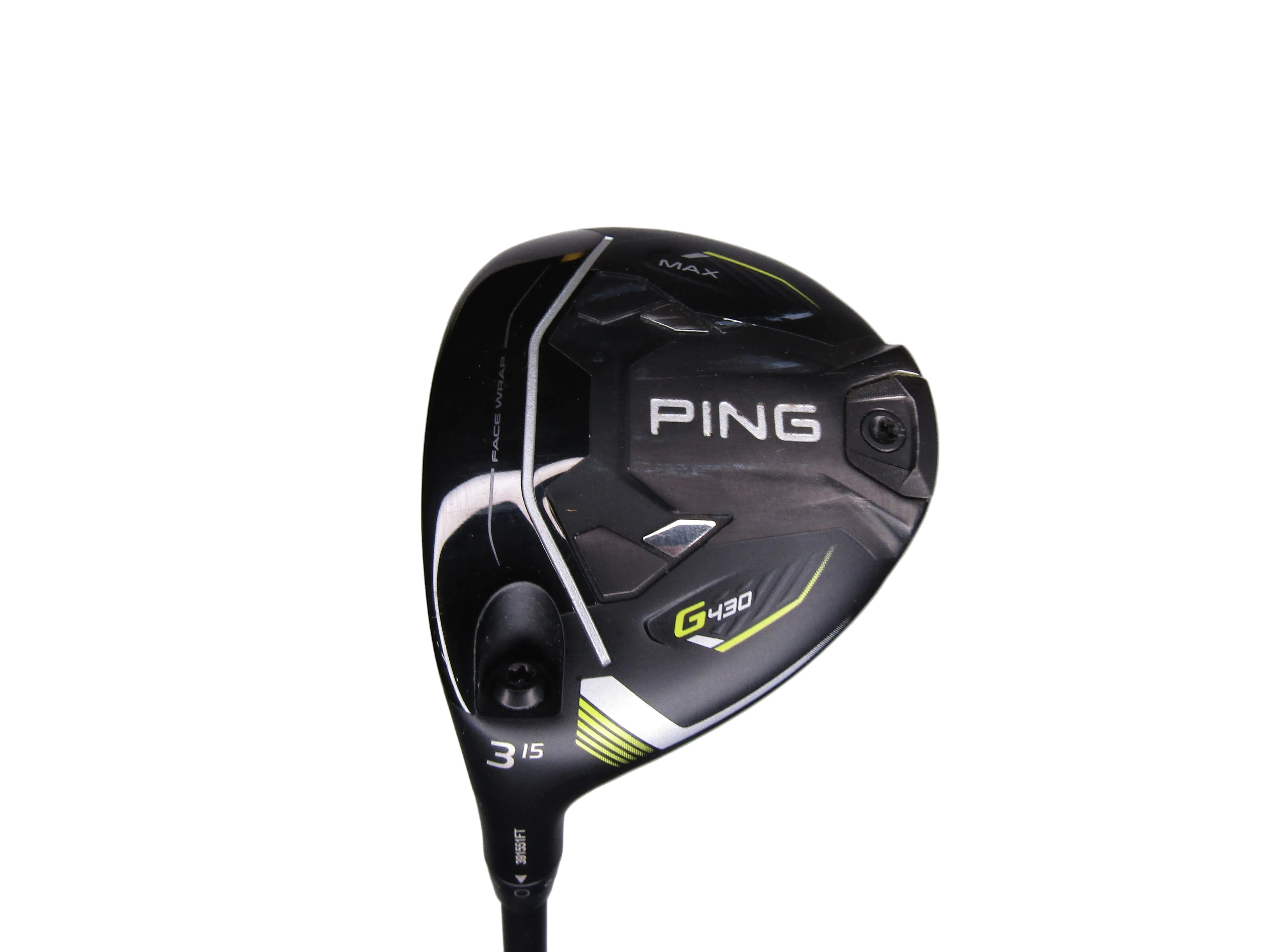 Ping G430 Max #3 15° FW Stiff Flex Graphite Men's Left Pre-Owned Fairway Woods Ping 