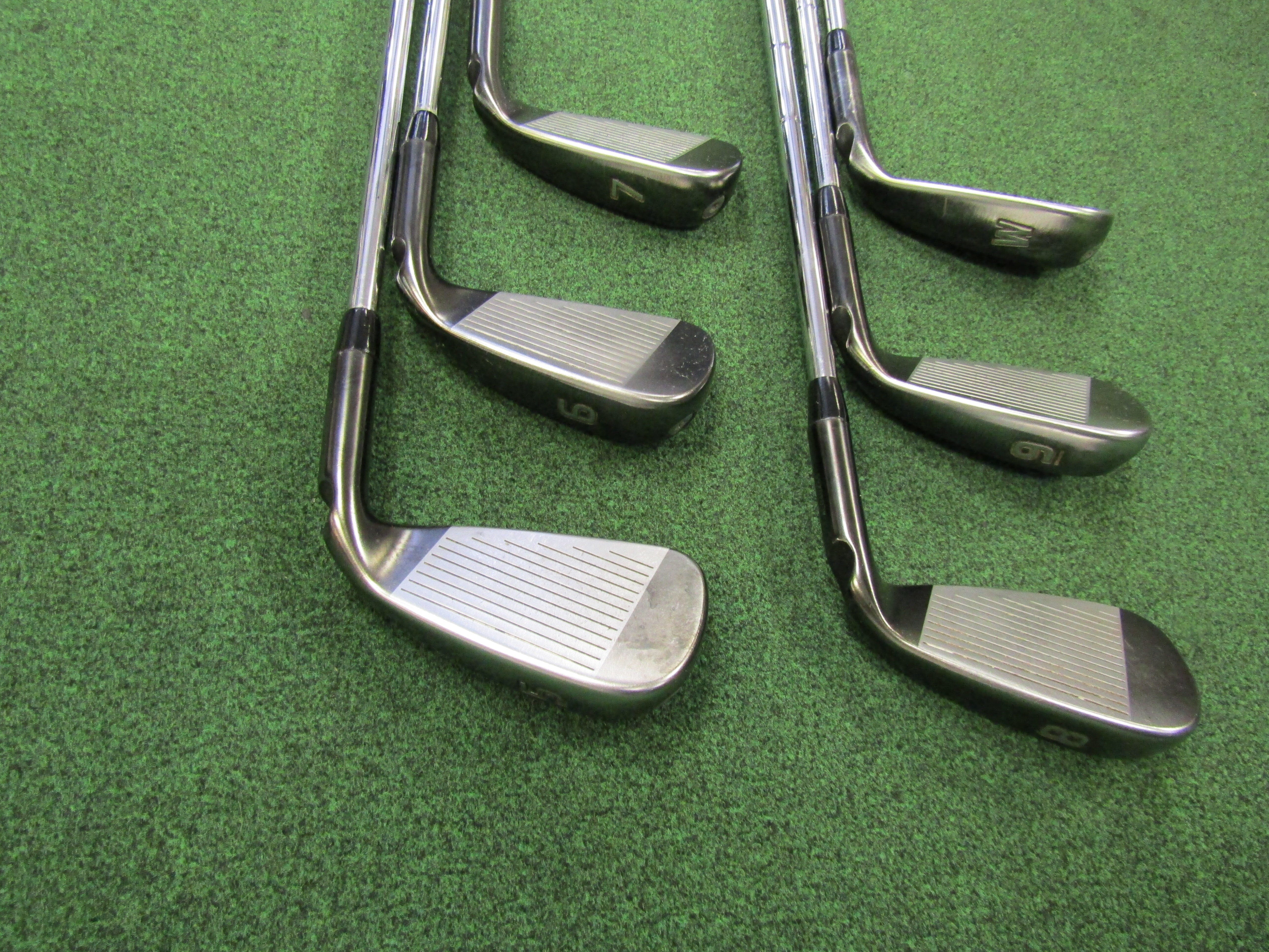 Ping G710 #5-PW Green Dot 6 pc. Iron Set Extra Stiff Flex Graphite