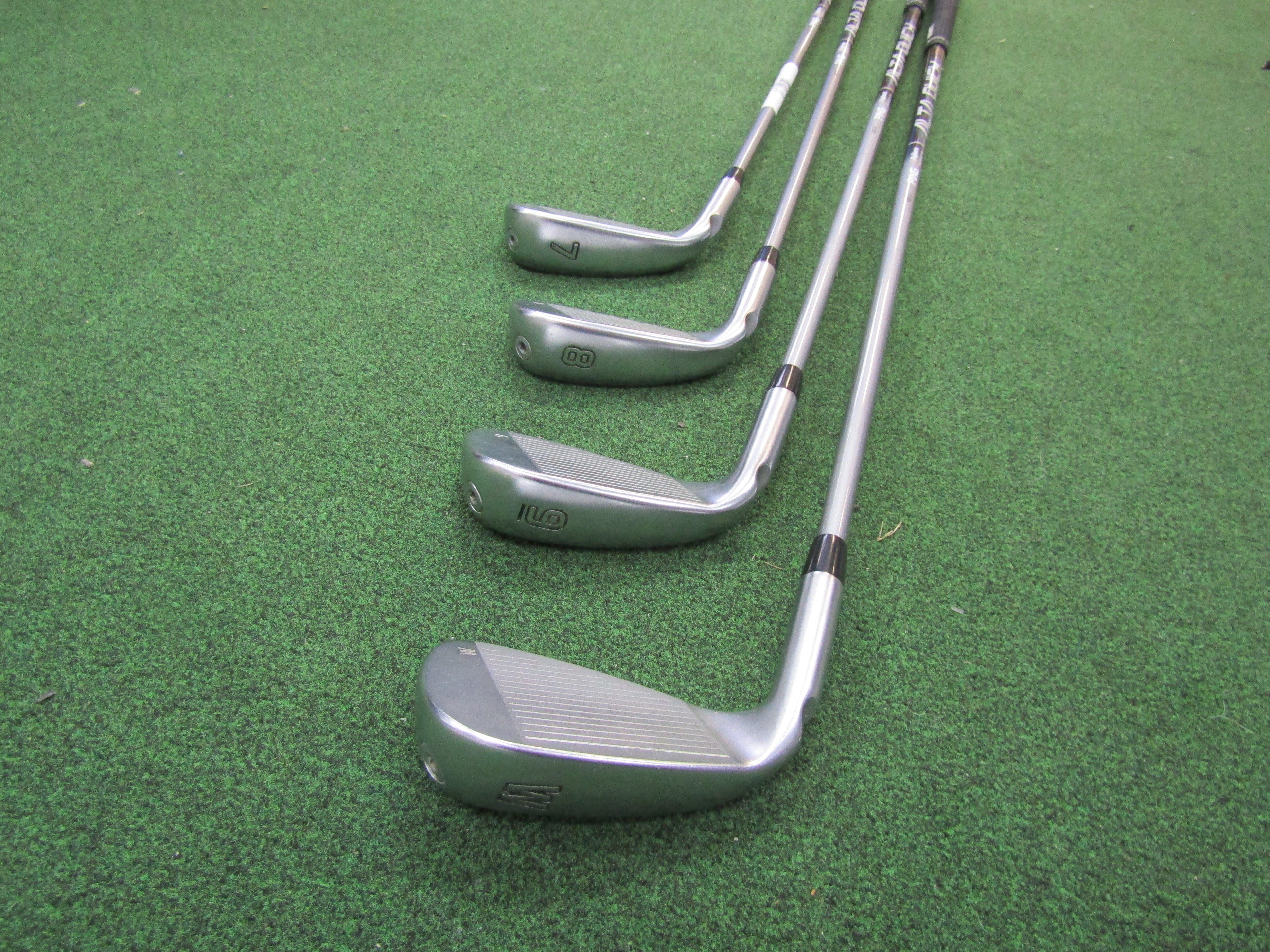 Ping G730 #7-PW Black Dot Iron Set Senior Flex Graphite Men's Right Pre-Owned Iron Sets Ping 