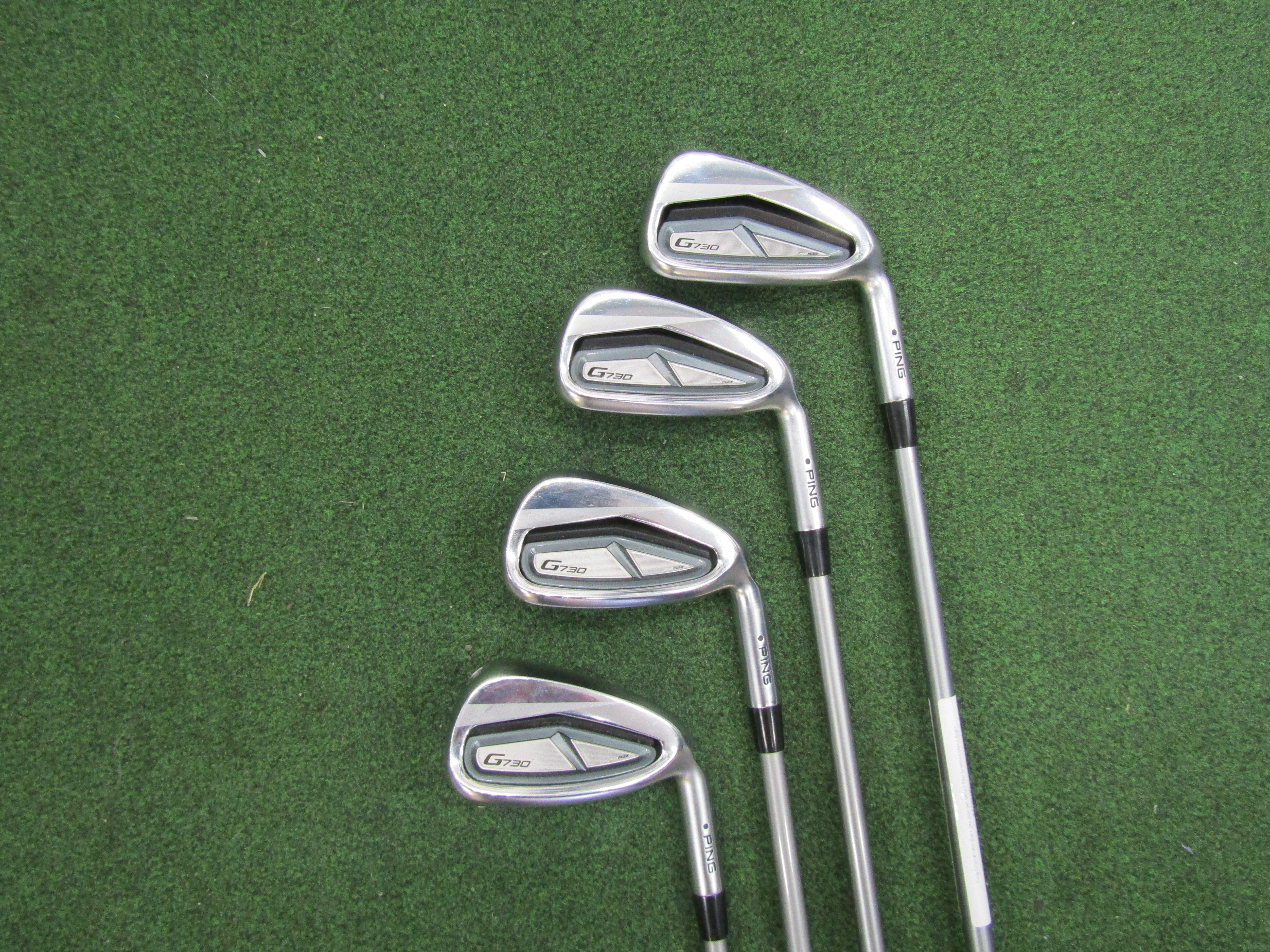Ping G730 #7-PW Black Dot Iron Set Senior Flex Graphite Men's Right Pre-Owned Iron Sets Ping 