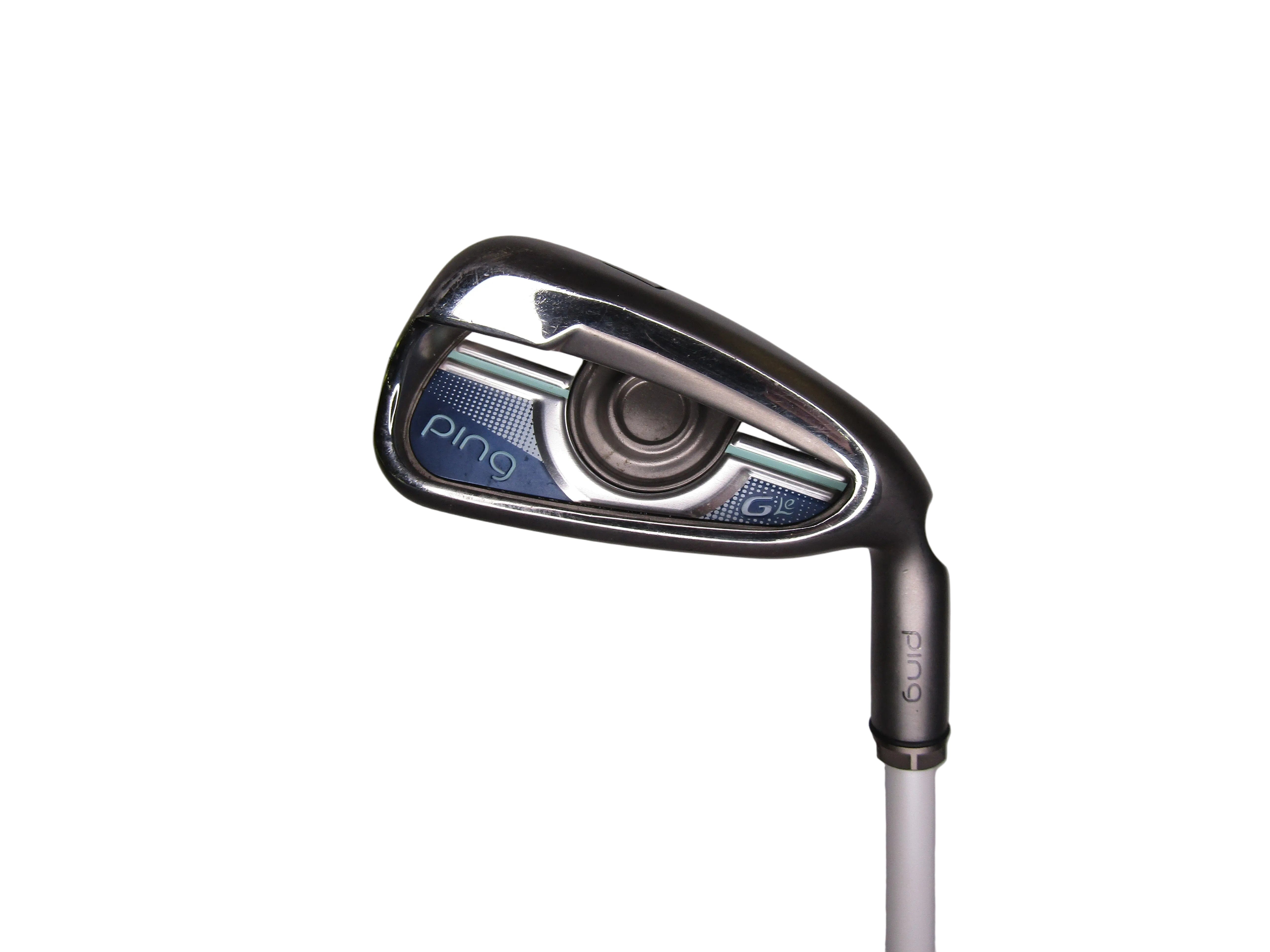 Ping GLe #7 Iron Ladies Flex Graphite Shaft Ladies Right Hand Women's Pre-Owned Irons Ping 