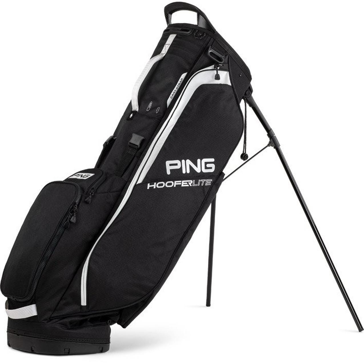 Ping Hoofer Lite Stand Bag '24 Stand Bag Ping Black/White 