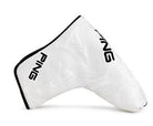 Ping Icon Blade Putter Head Cover 37998-201 White/Black Headcovers Ping White 