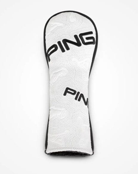 Ping Icon Hybrid Head Cover 37997-201 White/Black Headcovers Ping White 