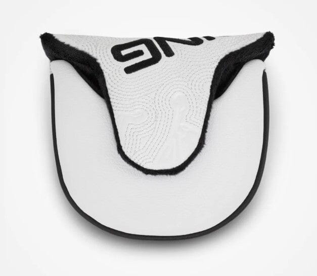 Ping Icon Mallet Putter Head Cover 37999-201 White/Black Headcovers Ping 