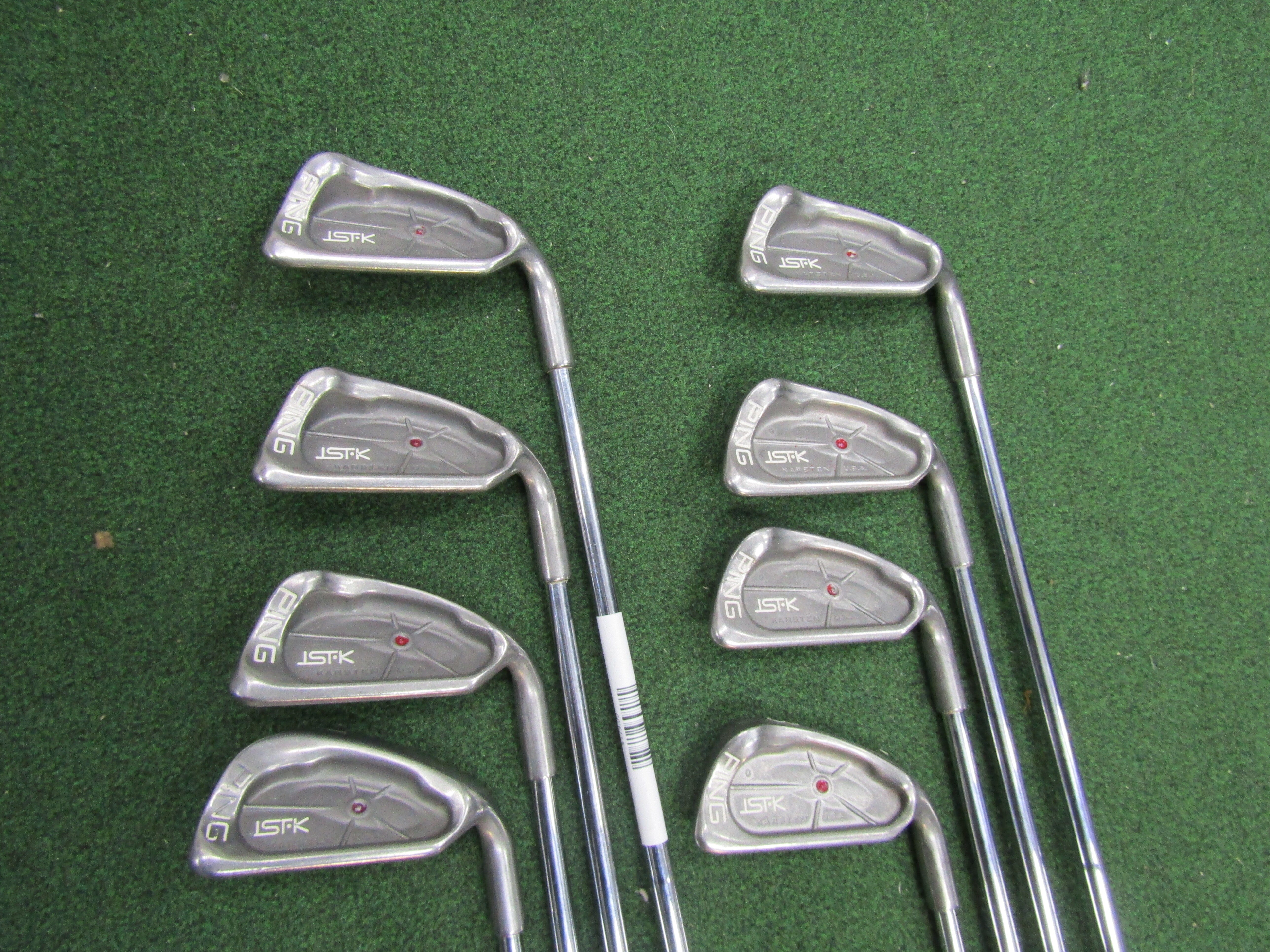Ping ISI Karsten Iron Set 3-PW Regular Flex Steel Men's Right Pre-Owned Wedges Ping 