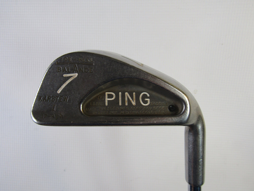Ping Karsten Black Dot #7 Iron Stiff Flex Steel Men's Right Golf Stuff 