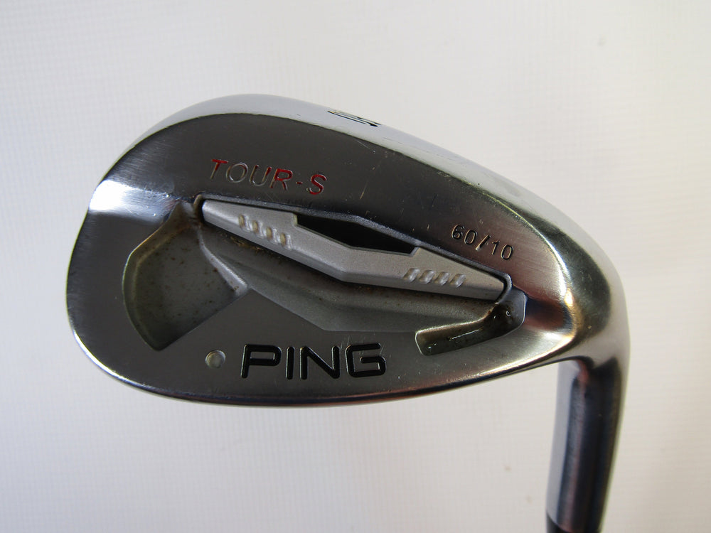 Ping Tour-S Chrome White Dot 60° Lob Wedge Regular Flex Steel Shaft MRH
